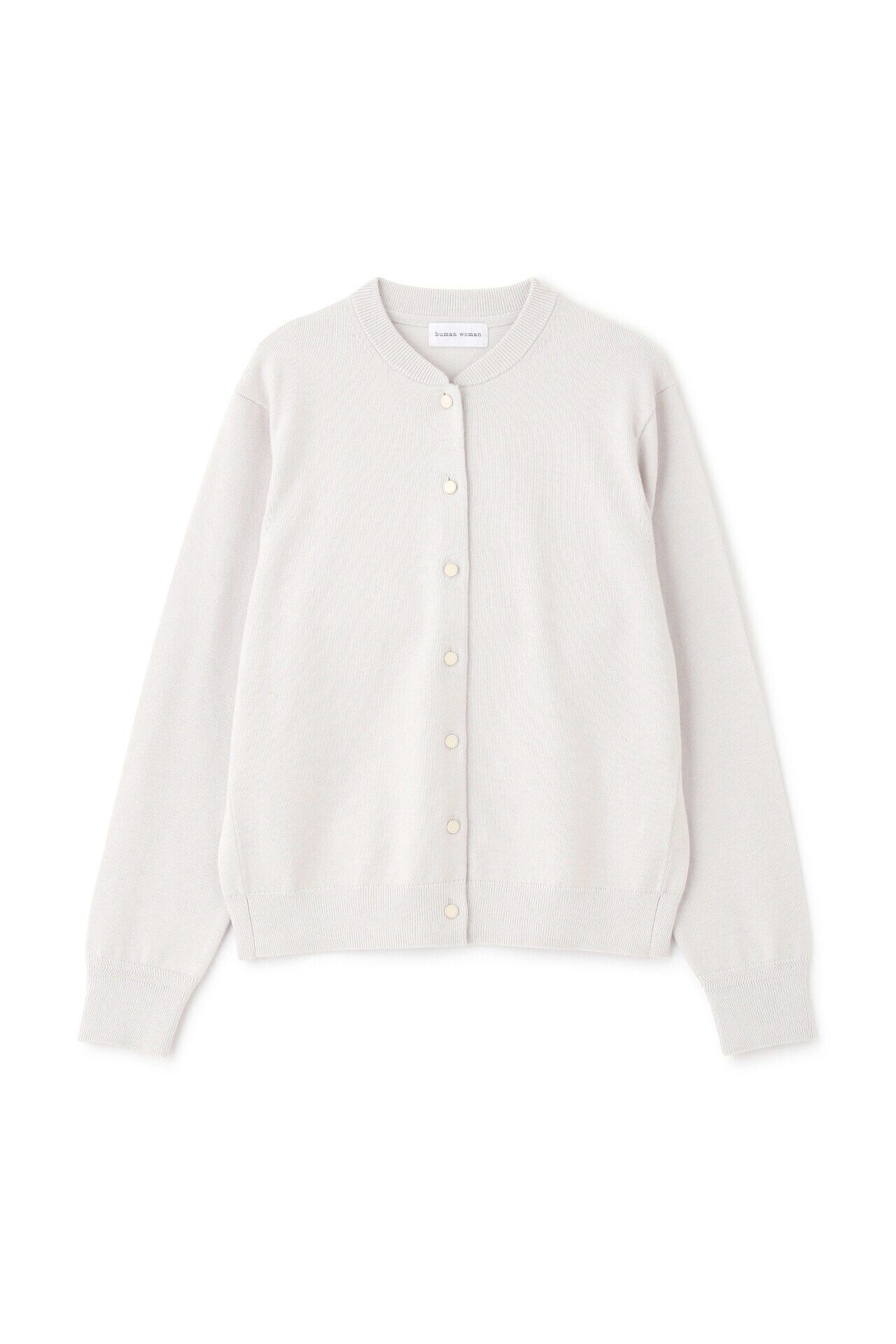  「◆【ウォッシャブル】コットンカシミヤ クルーネックカーディガン」|ニット・セーター|