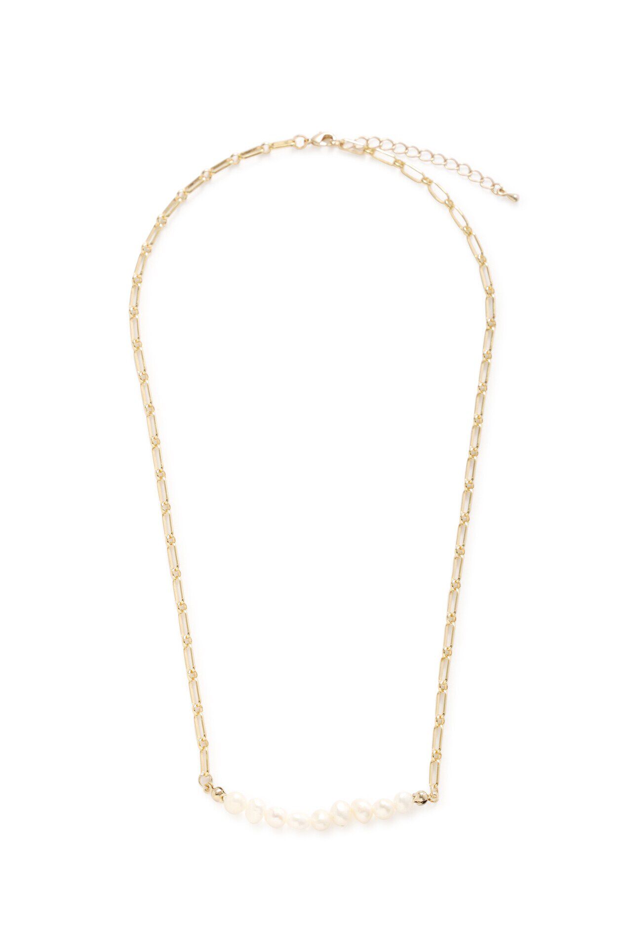  「◆変形チェーンネックレス」|ネックレス|