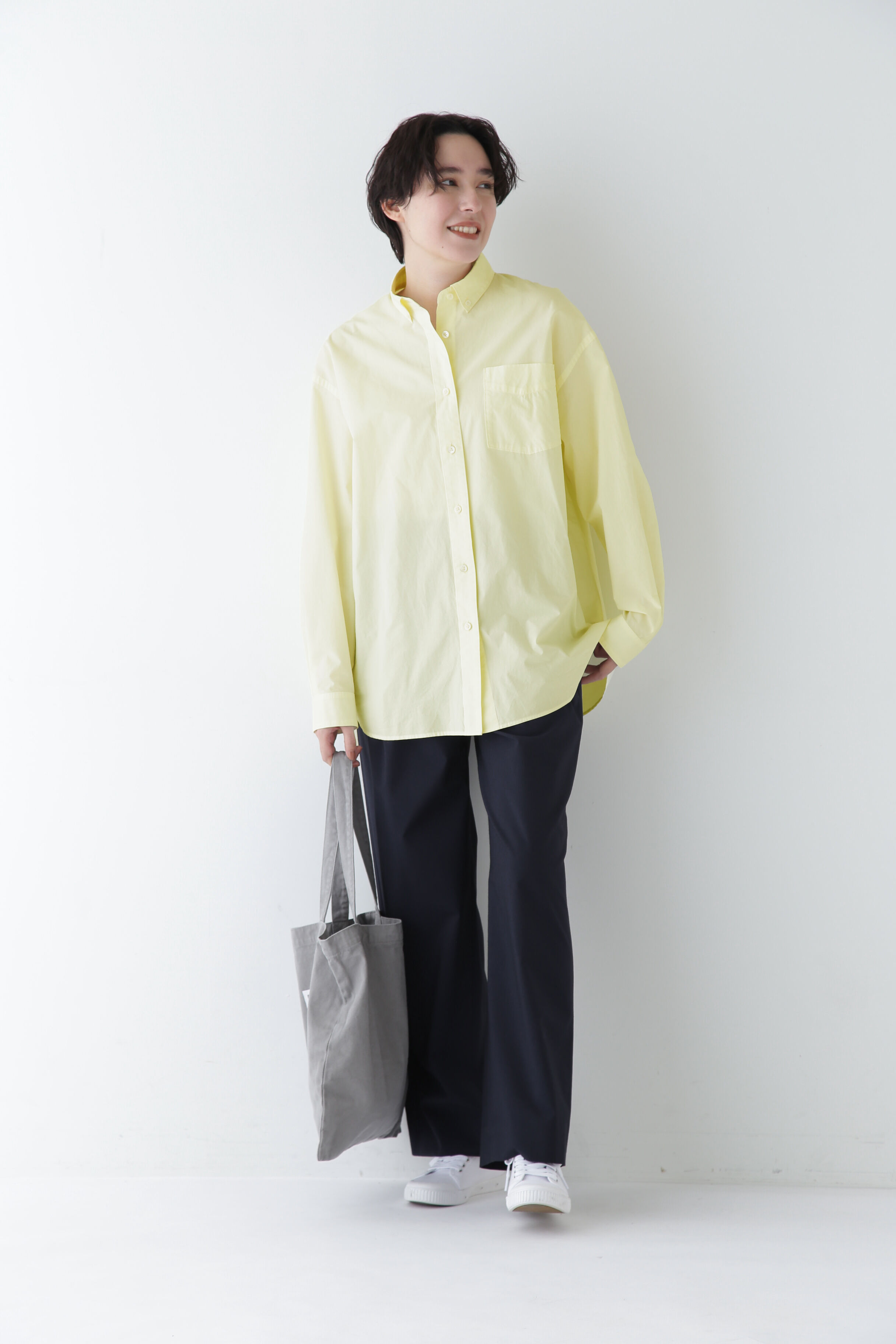  「◆製品染めボタンダウンオーバーシャツ」|シャツ・ブラウス|