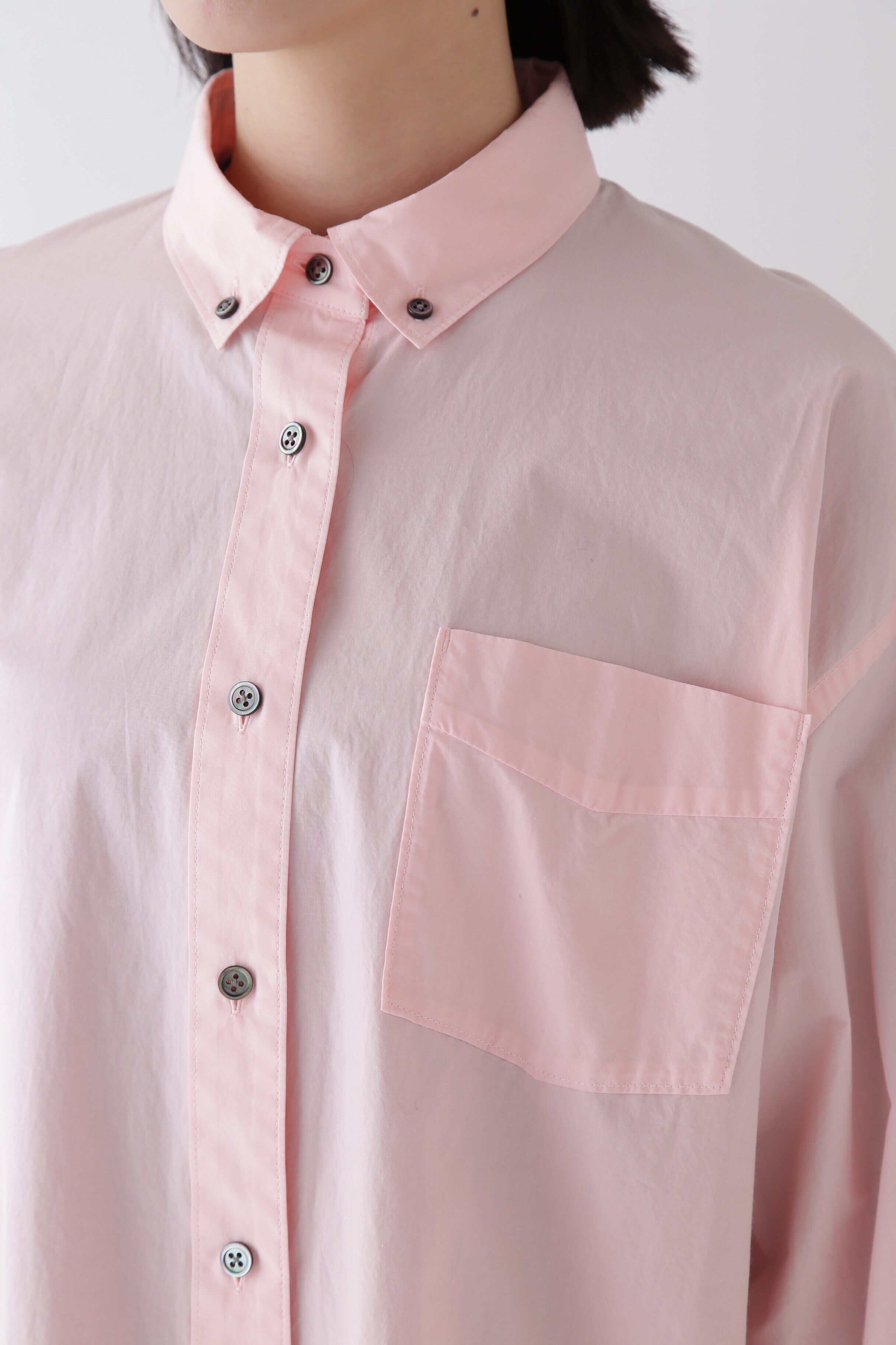  「◆製品染めボタンダウンオーバーシャツ」|シャツ・ブラウス|