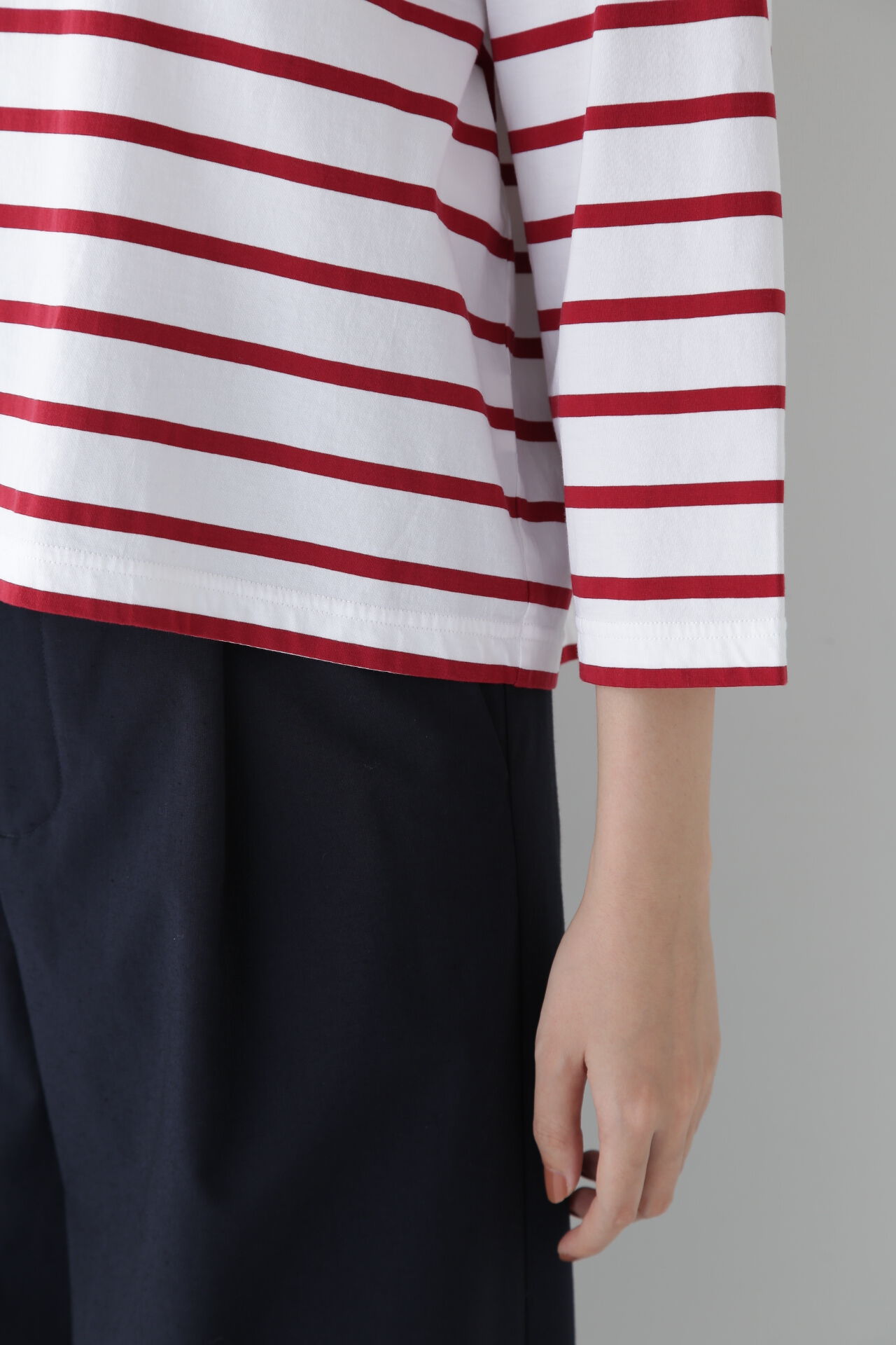  「◆ハイゲージボーダープルオーバー」|Tシャツ・カットソー|