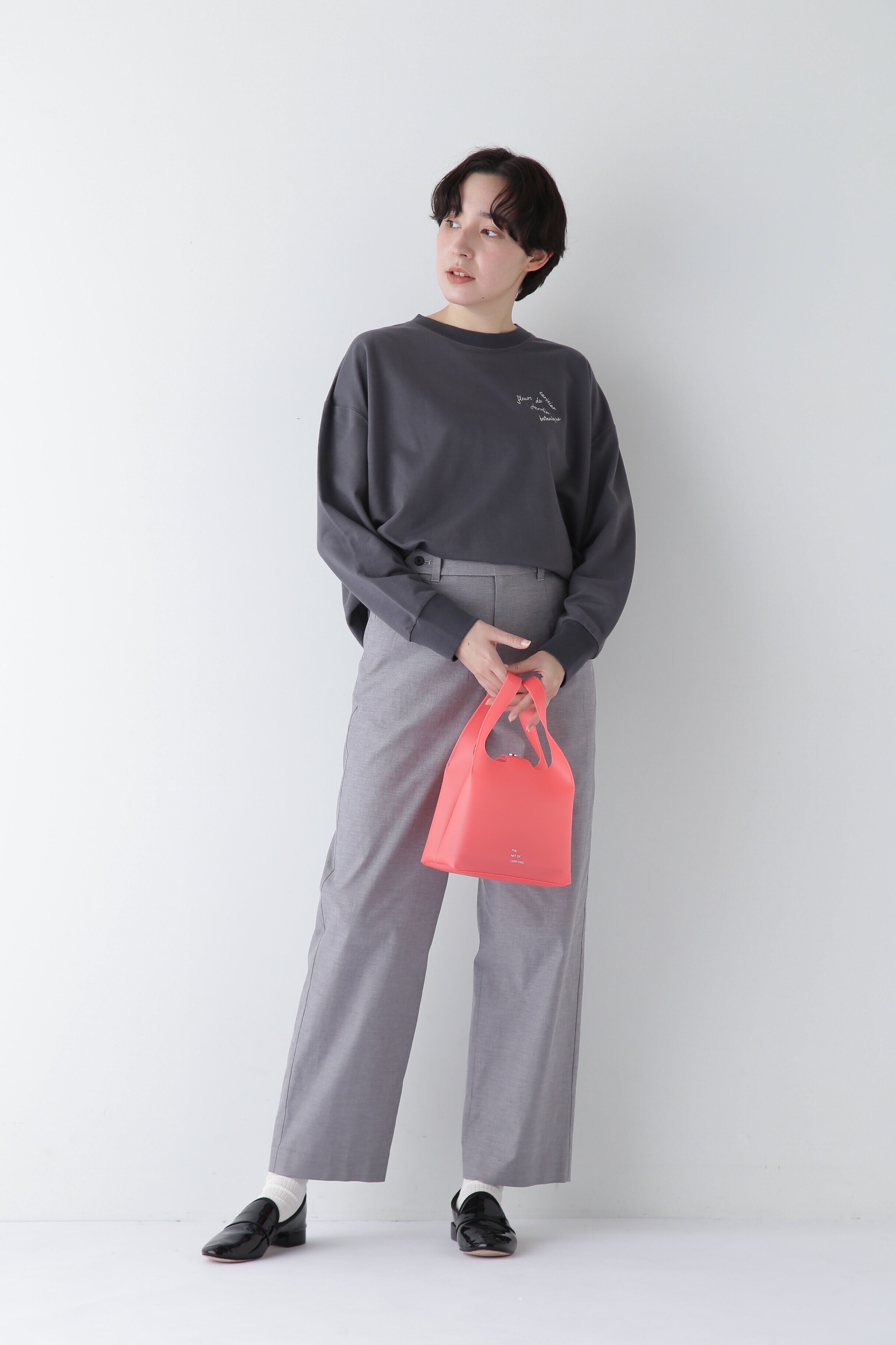  「◆ミニ裏毛ロゴトレーナー」|Tシャツ・カットソー|