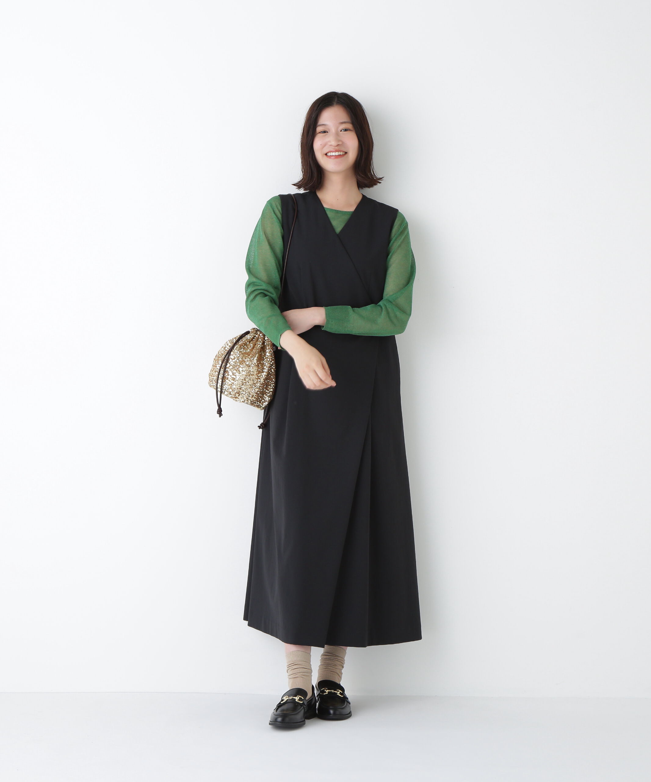  「◆スパンコールドローストリングバッグ」|その他|