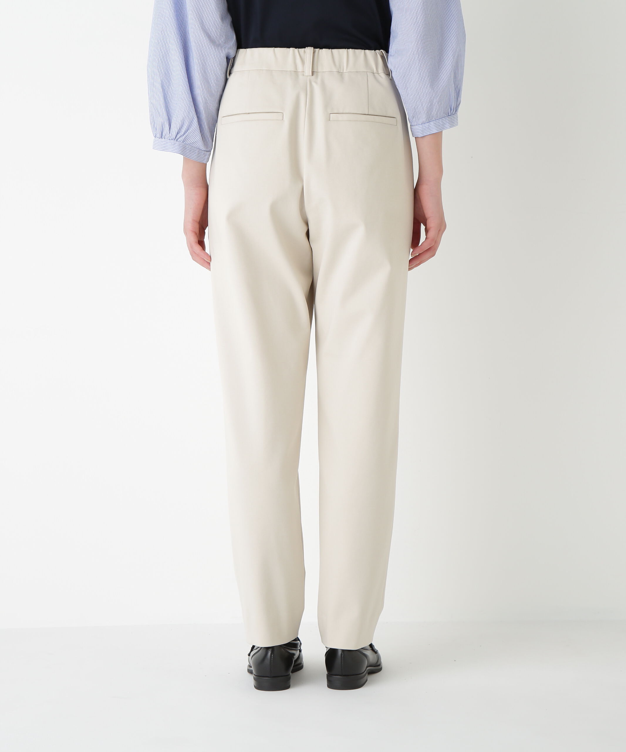  「◆ストレッチポンチワンタックテーパードパンツ」|その他|