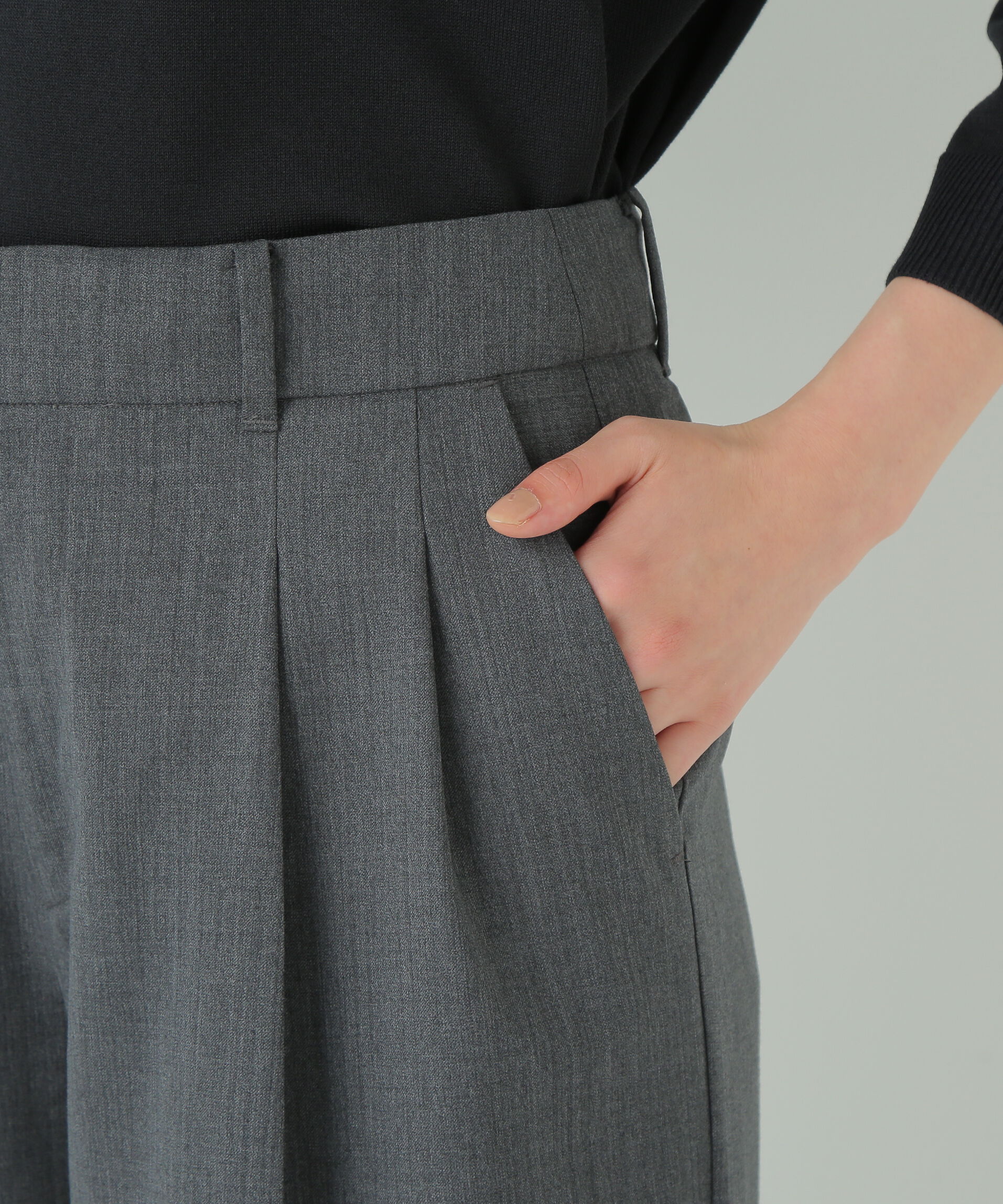  「◆ダブルタックバギーパンツ」|その他|