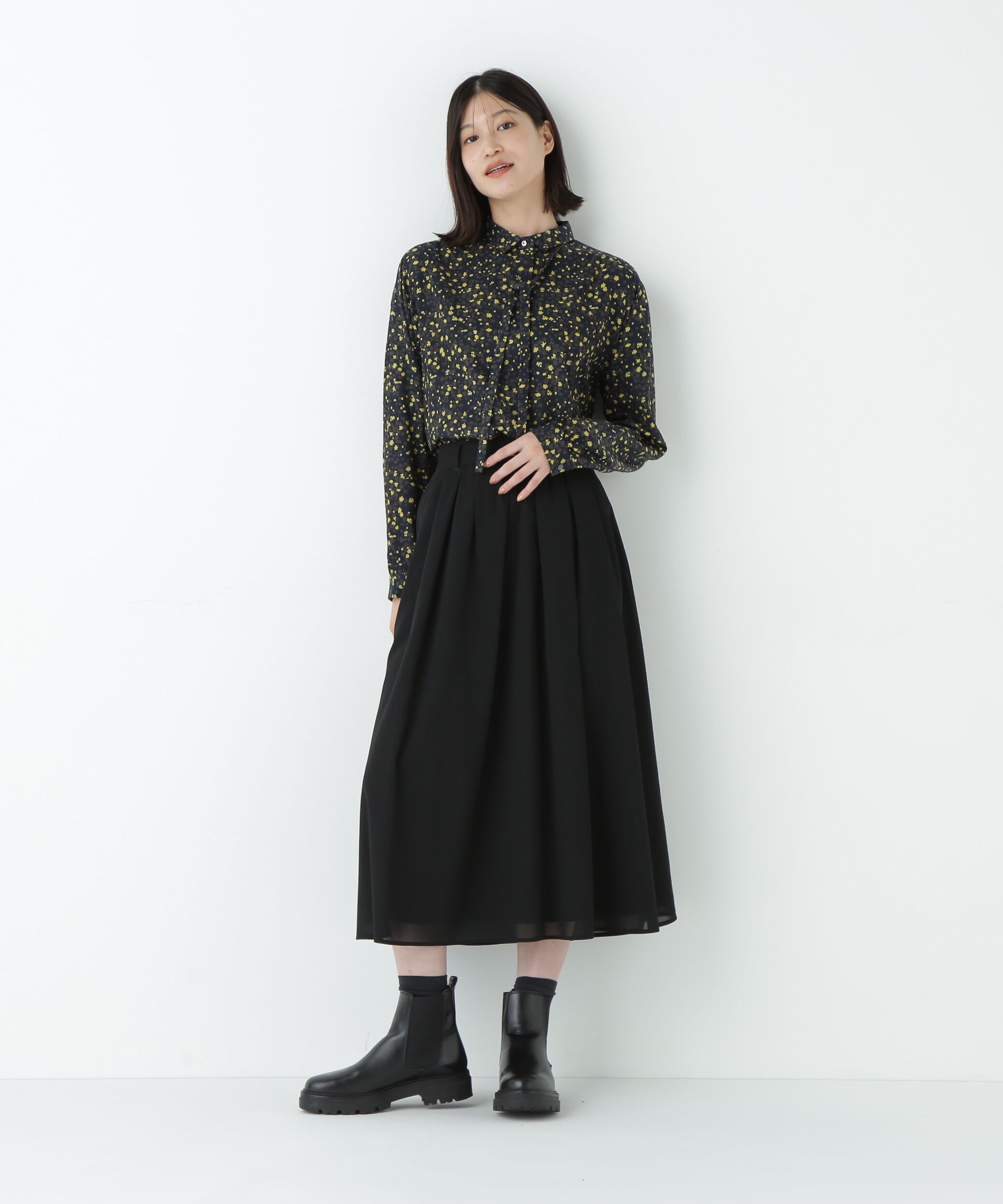  「ＴＲ強撚トロタックフレア」|スカート|