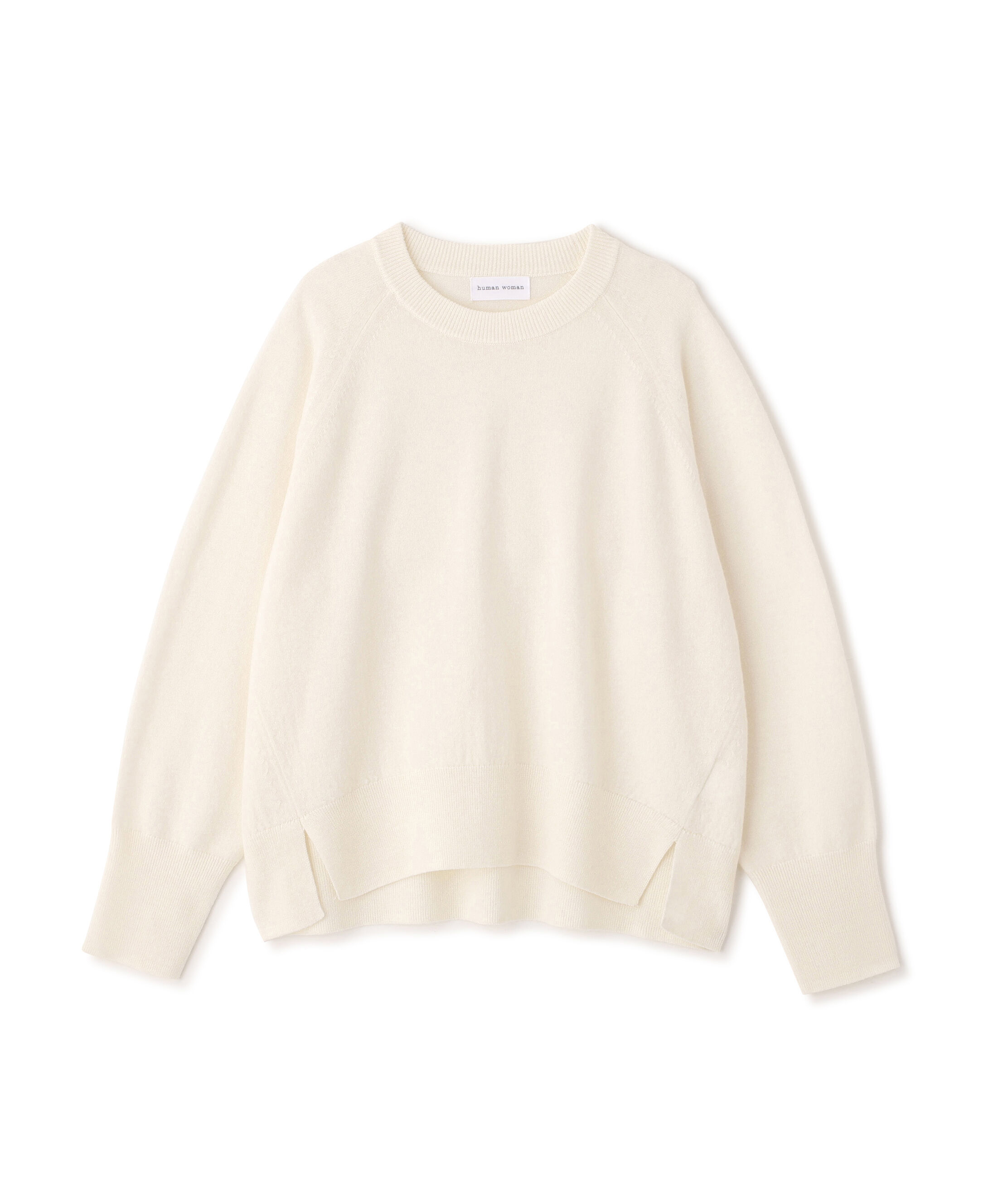  「◆ミドルゲージウールクルーネックプルオーバー」|ニット・セーター|