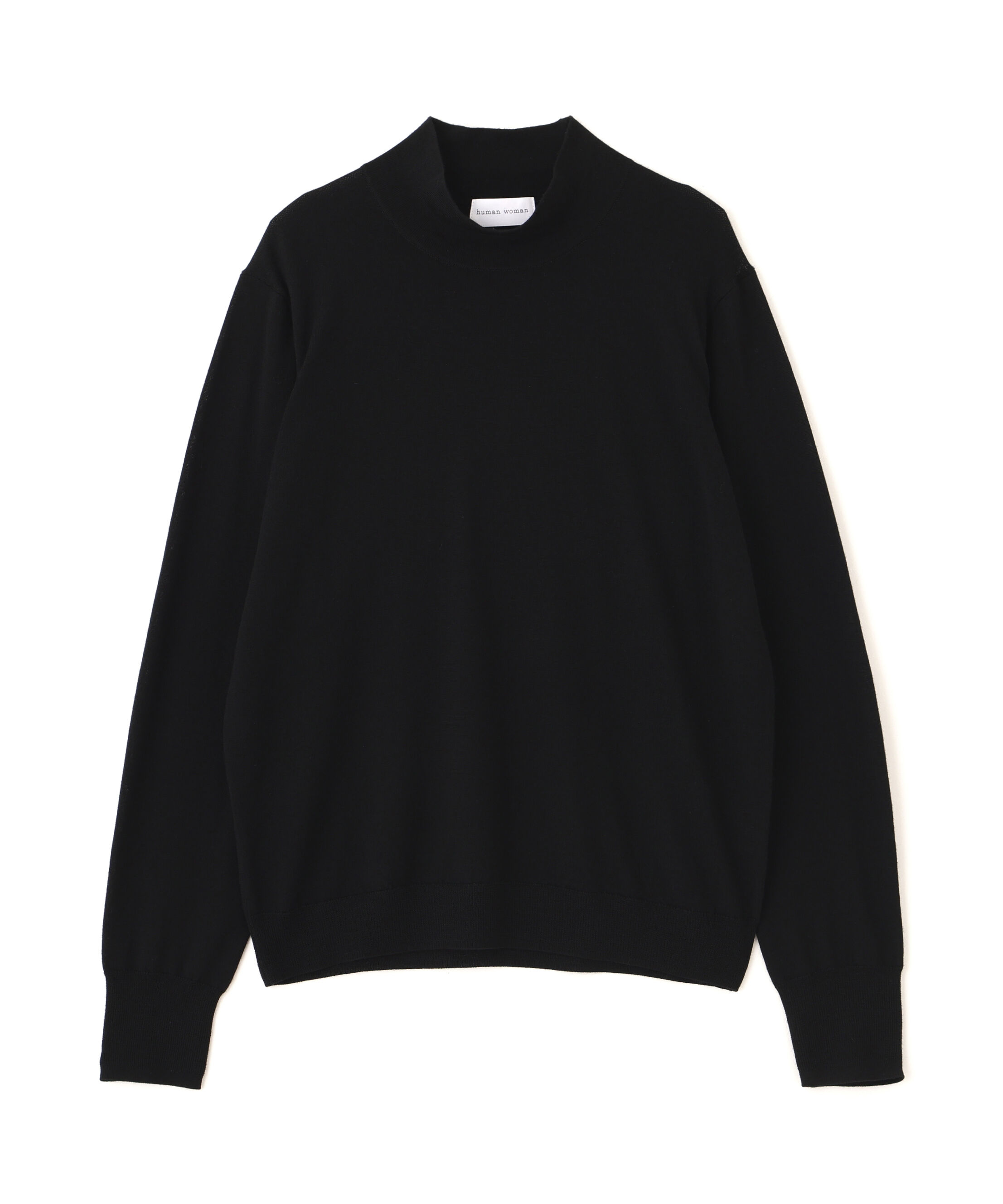  「梳毛天竺ハイネックプルオーバー」|ニット・セーター|