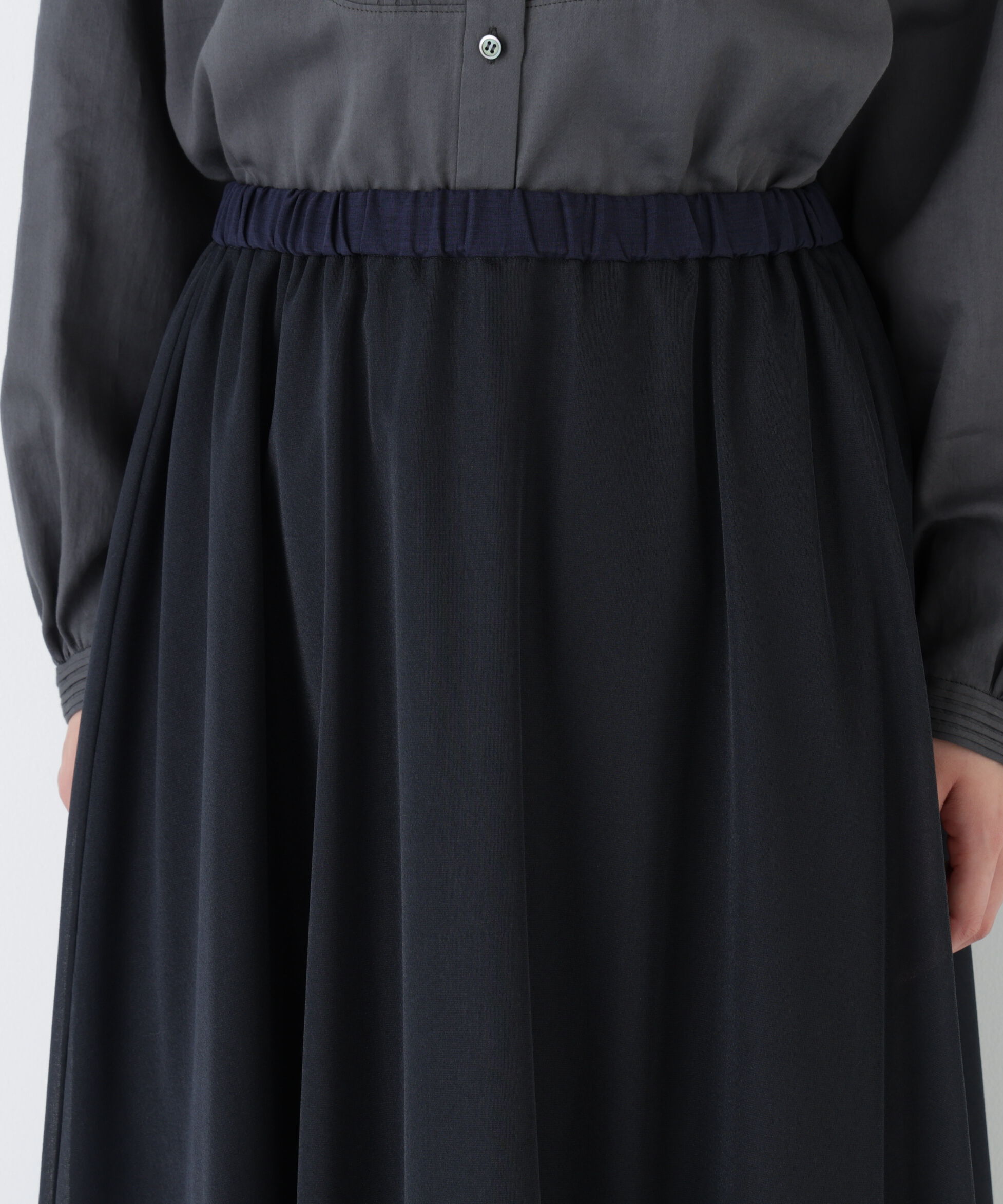  「◆オーガンジートリコットギャザースカート」|スカート|