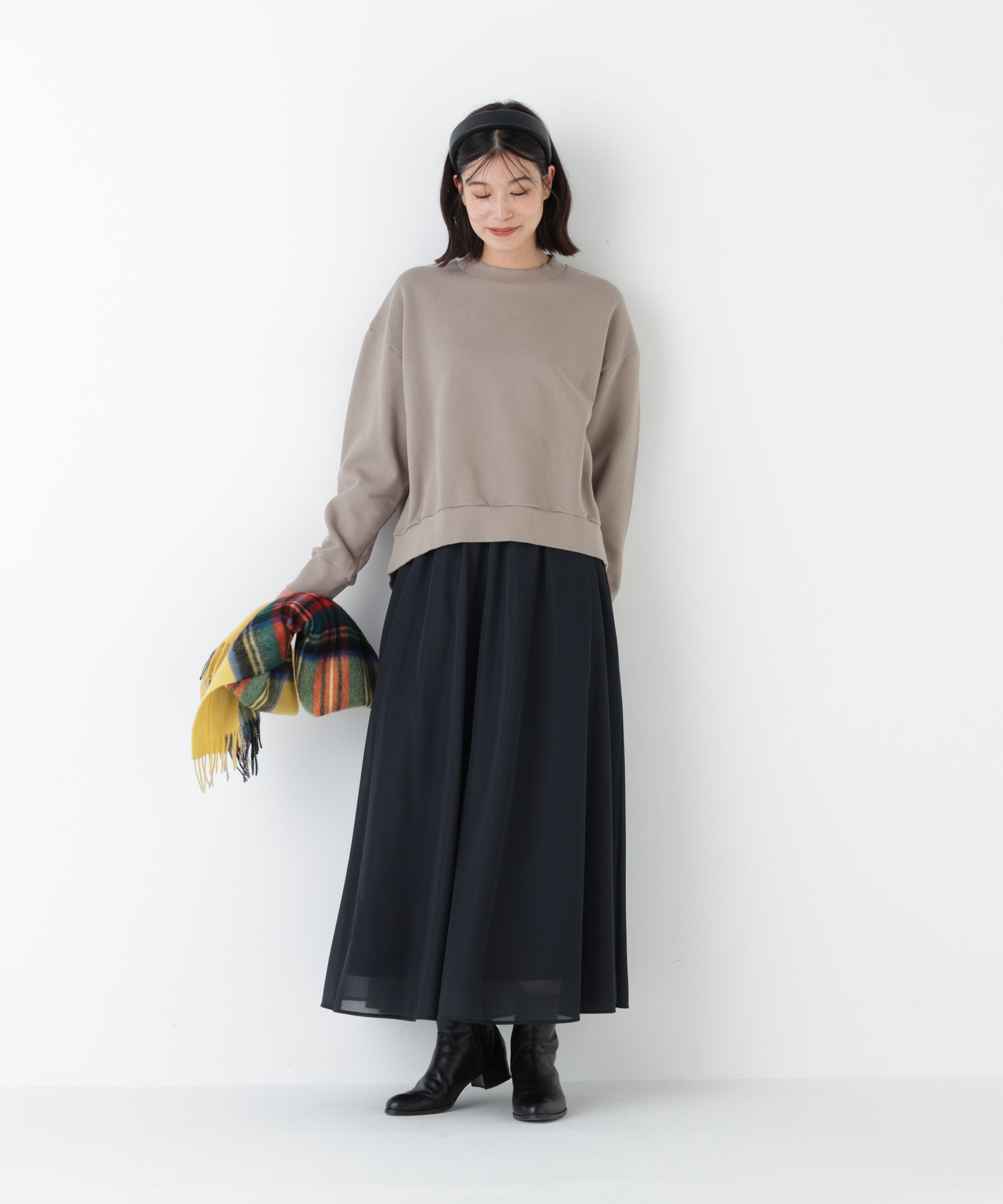  「◆オーガンジートリコットギャザースカート」|スカート|