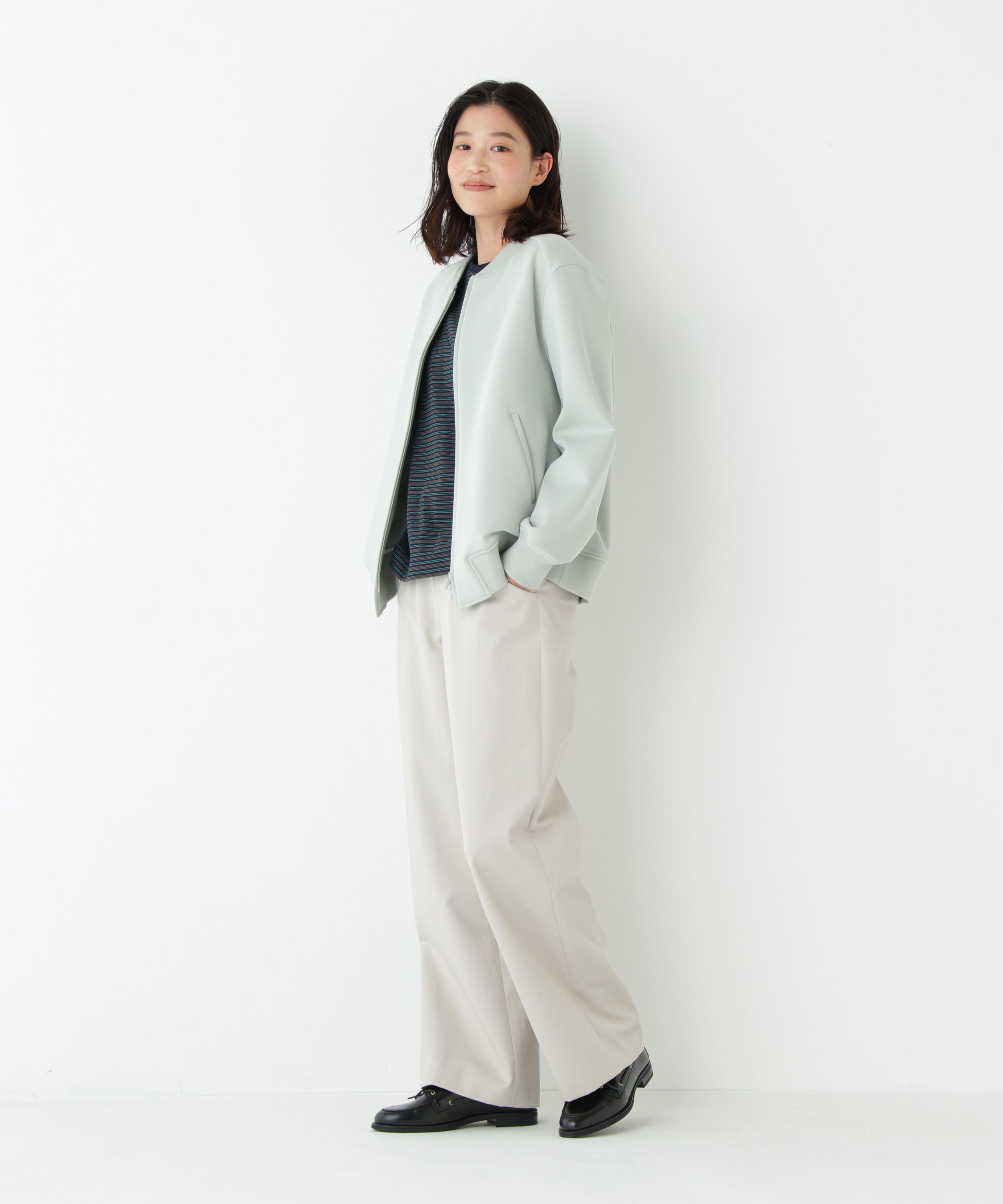  「◆《マルチサイズ/ウォッシャブル》ＯＧダブルクロスセミワイドパンツ」|その他|