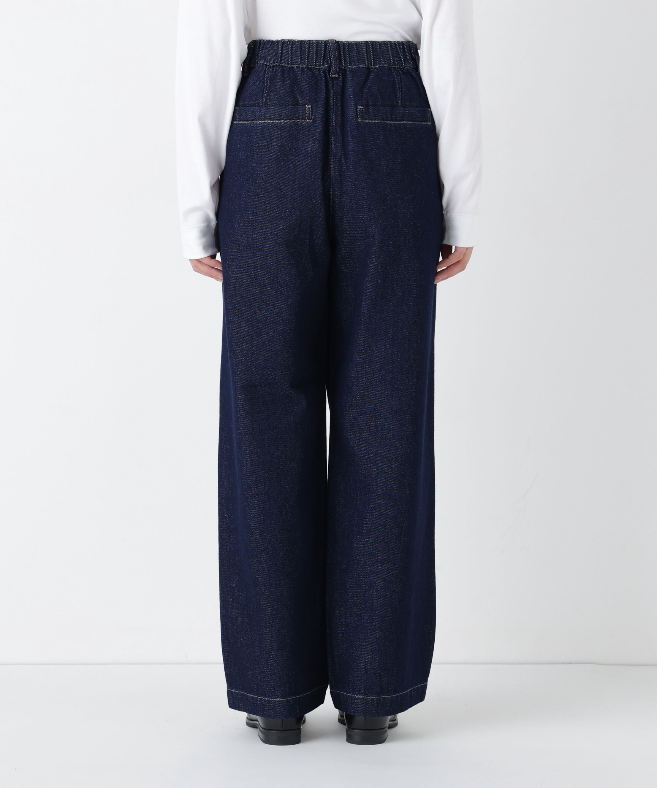  「◆《ウォッシャブル》ソフトデニムバレルパンツ」|その他|