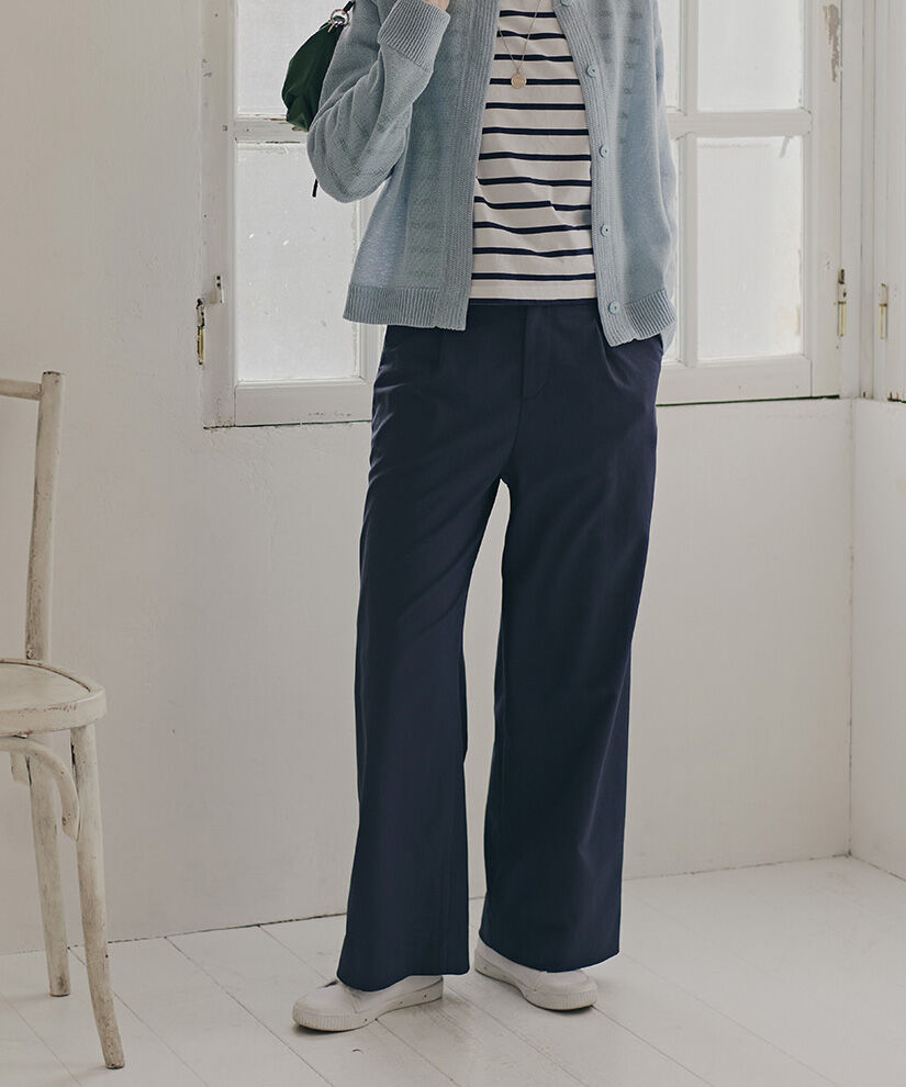  「◆≪ウォッシャブル≫先染めチェックストレートパンツ」|その他|