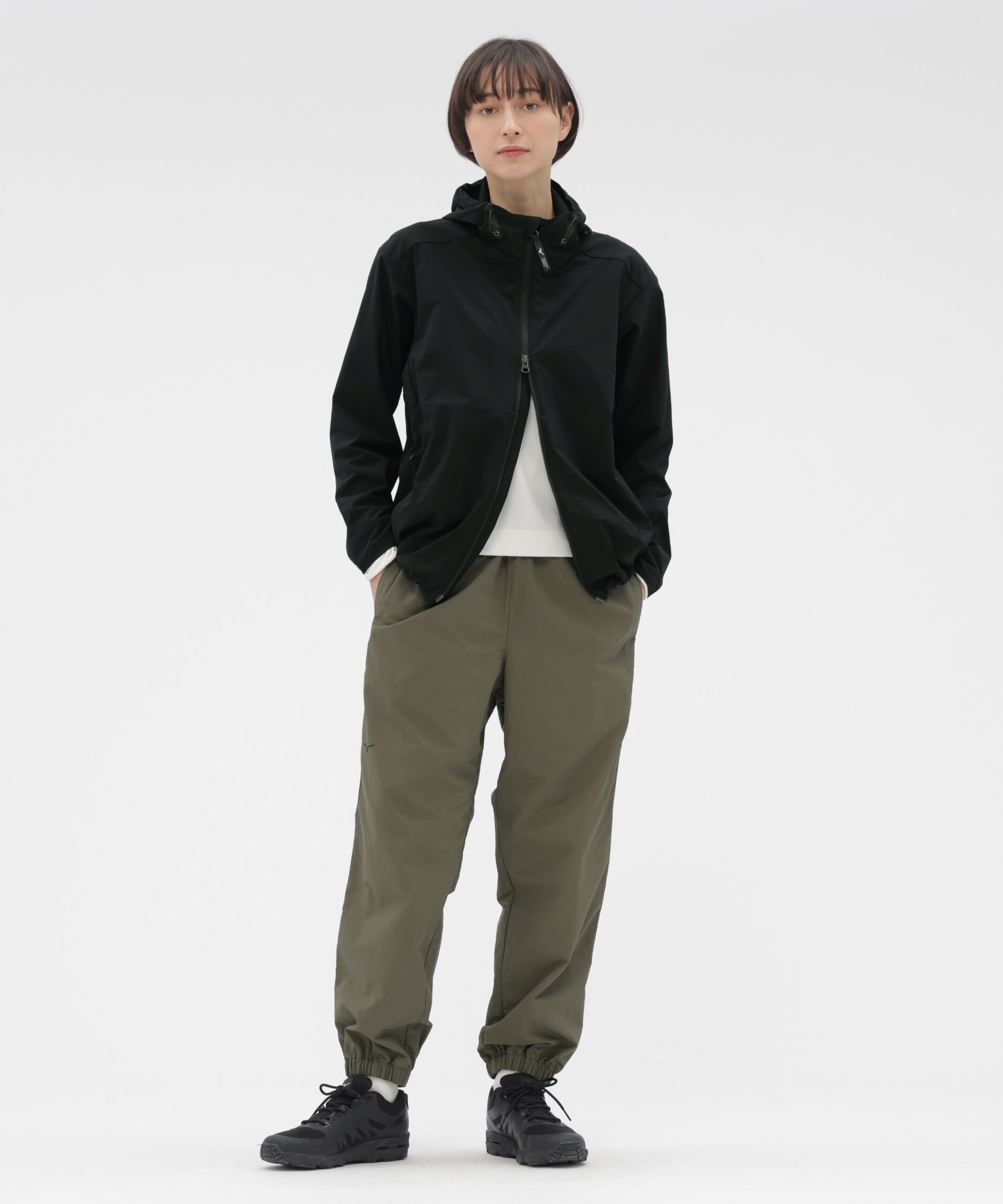  「WATER REPELENT NYLON POPLIN TROUSERS」|その他|KHAKI