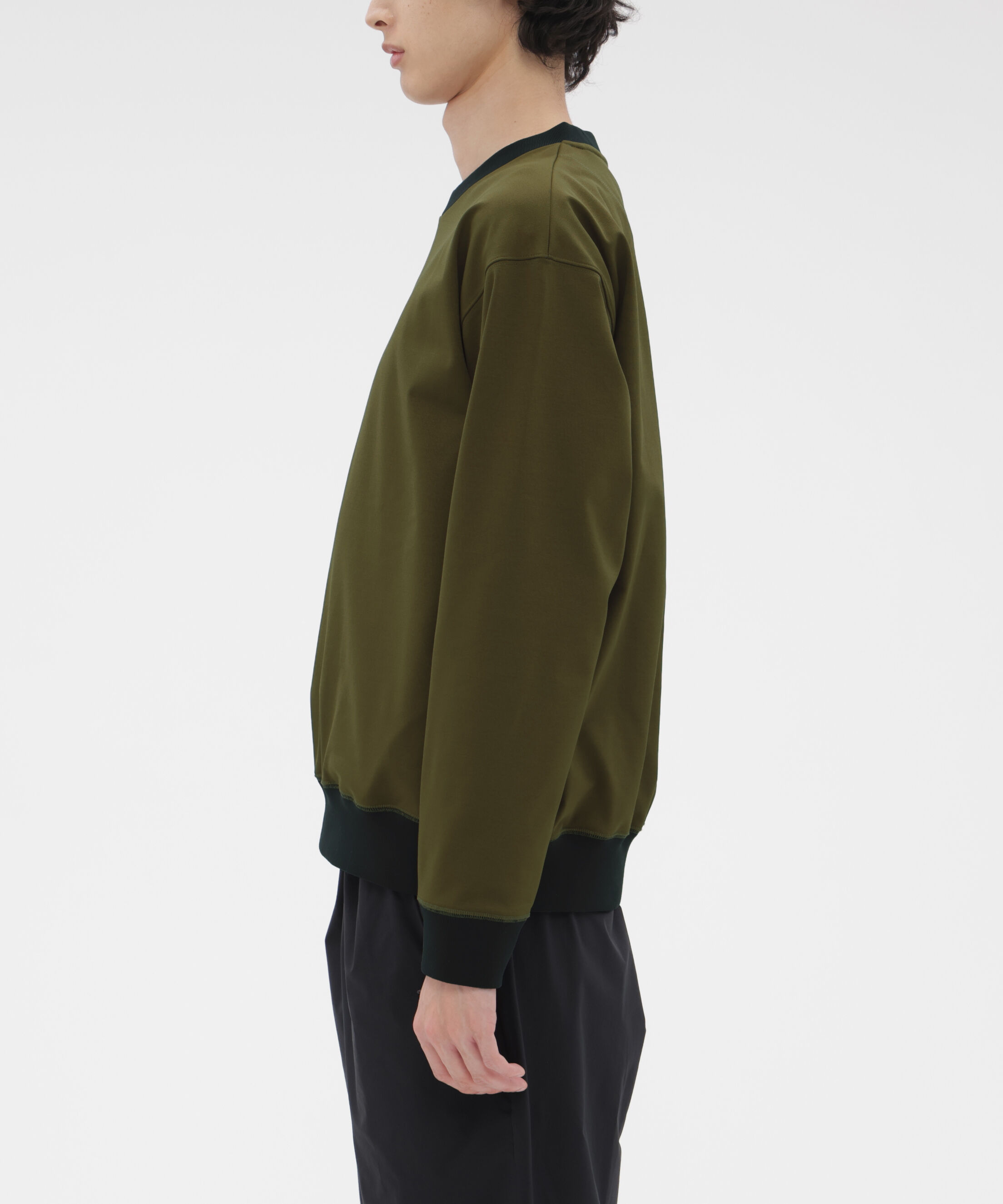 MARGARET HOWELL「HIGHDENCE POLYESTER JERSEY TOP」|Tシャツ・カットソー|