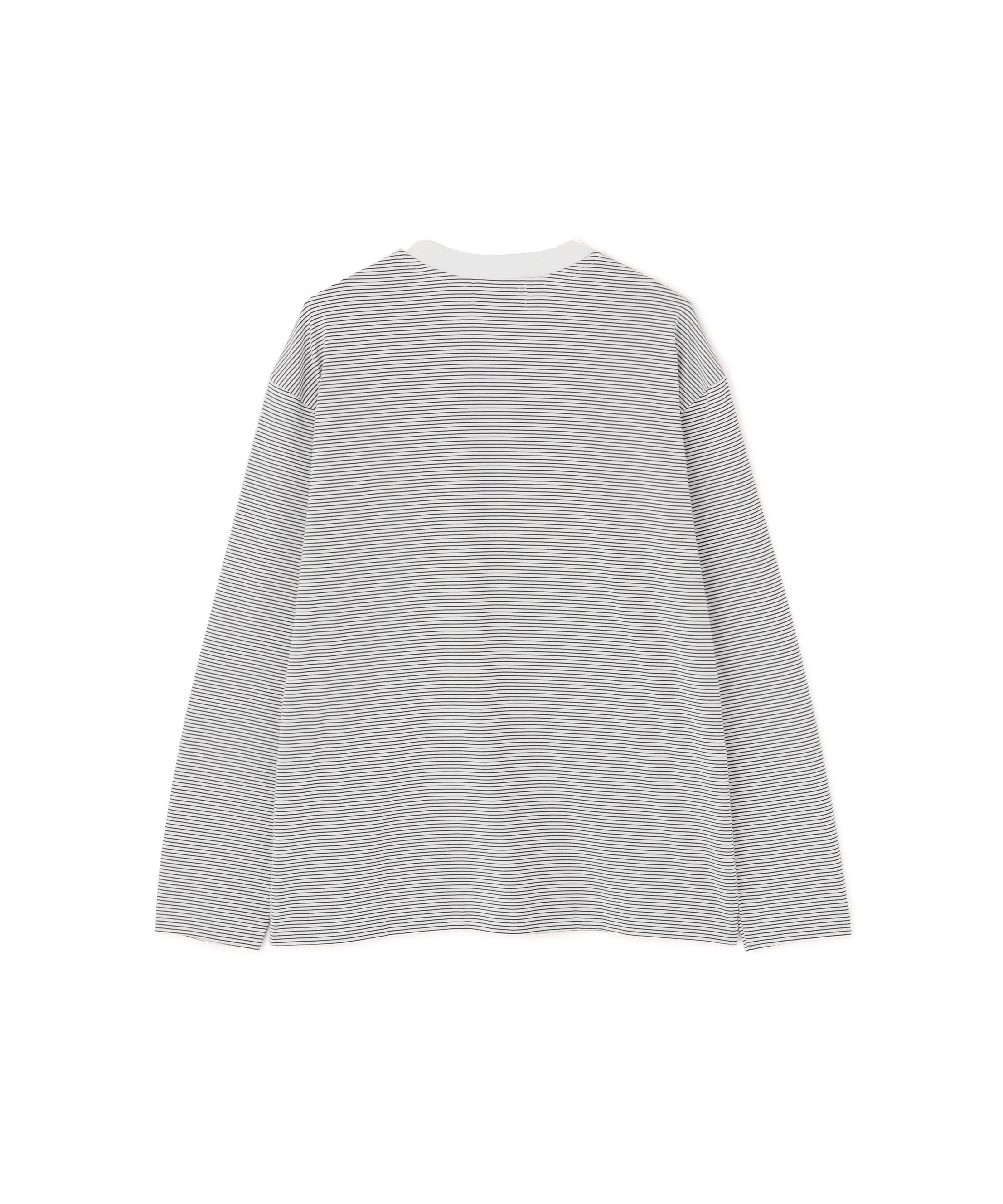 MARGARET HOWELL「COTTON STRIPE JERSEY TOP」|Tシャツ・カットソー|