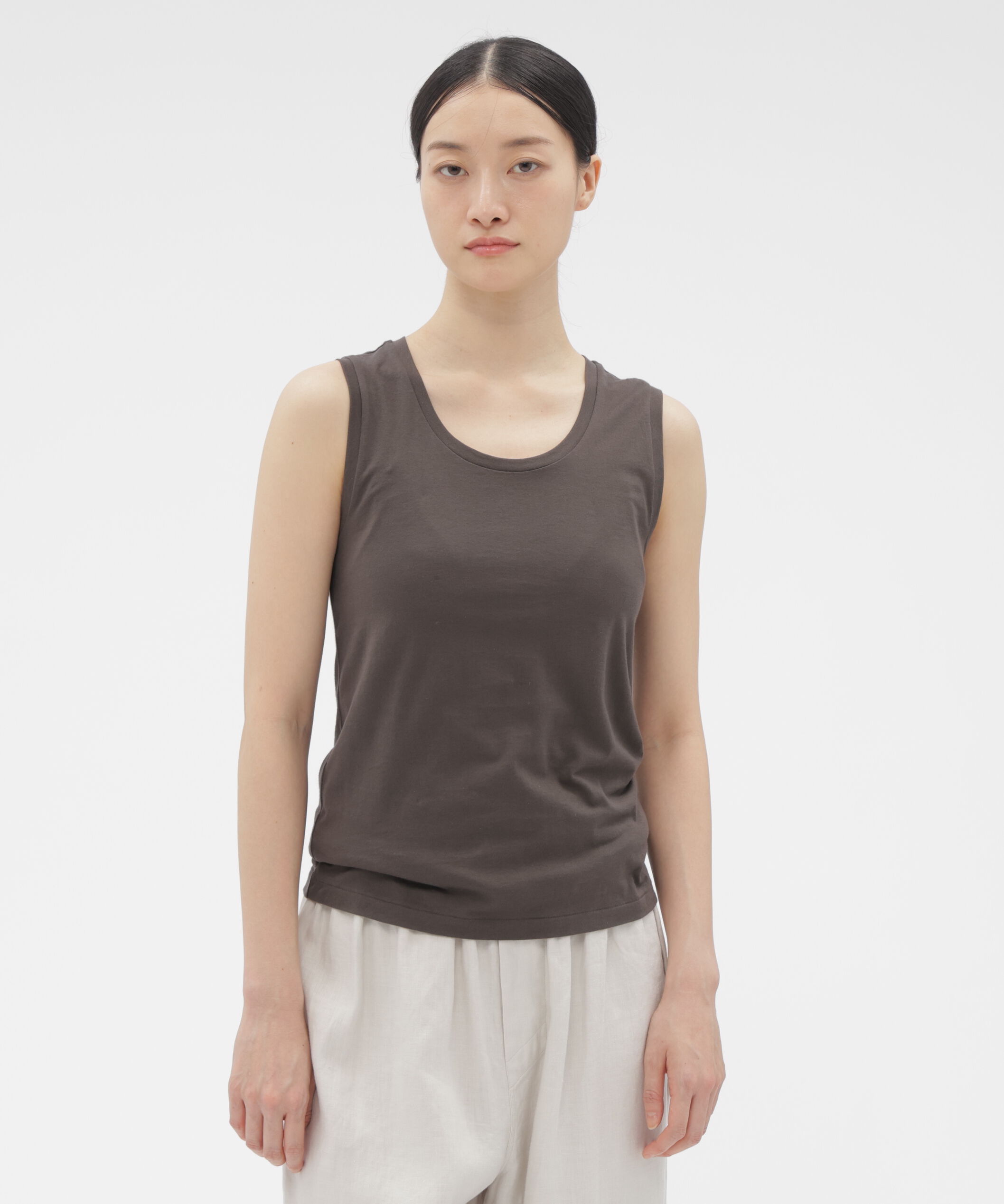 MARGARET HOWELL HOUSEHOLDGOODS「SUPERFINE COTTON JERSEY TOP」|Tシャツ・カットソー|DRAB2