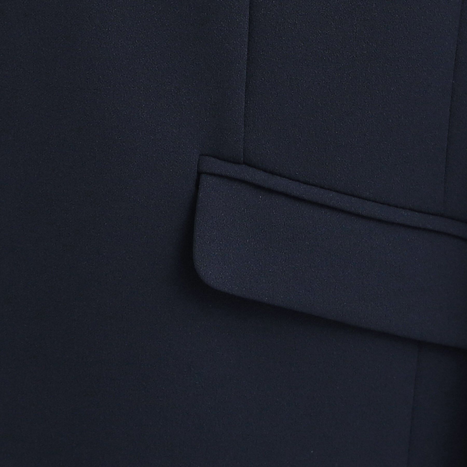 SHOO･LA･RUE「【洗濯機可/セットアップ可/S-3L】きちんと楽に。カットジョーゼットノーカラージャケット」|ノーカラージャケット|