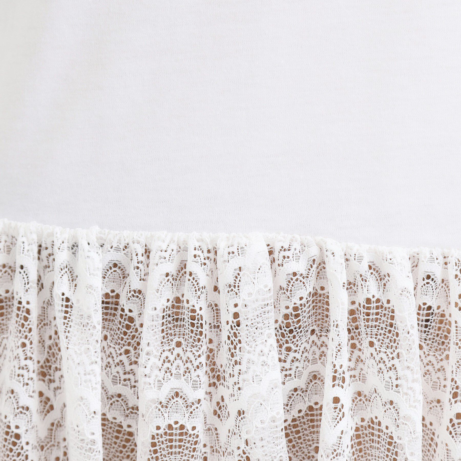 SHOO･LA･RUE「裾フリルレイヤードトップス」|Tシャツ・カットソー|