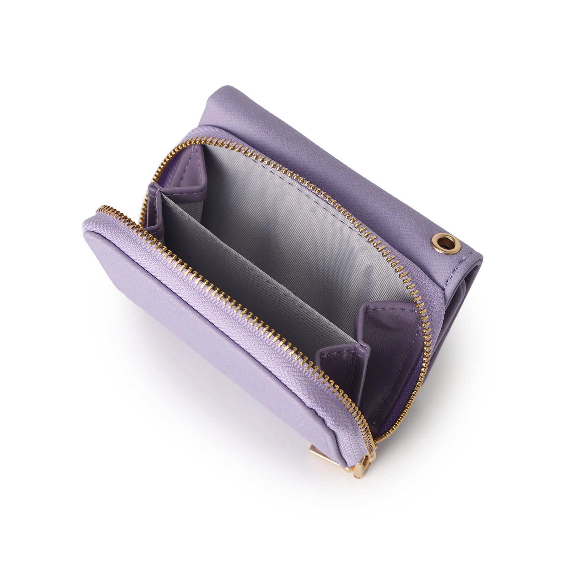 SHOO･LA･RUE「【選べる10色/推し活にも/コンパクト】三つ折りミニ財布」|財布|