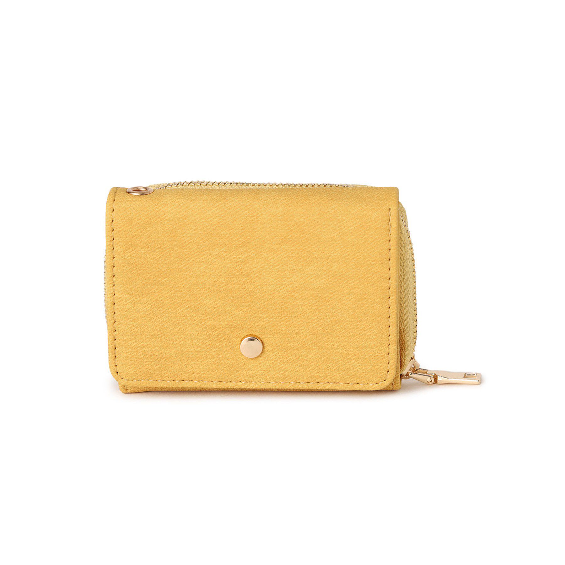 SHOO･LA･RUE「【選べる10色/推し活にも/コンパクト】三つ折りミニ財布」|財布|イエロー(432)