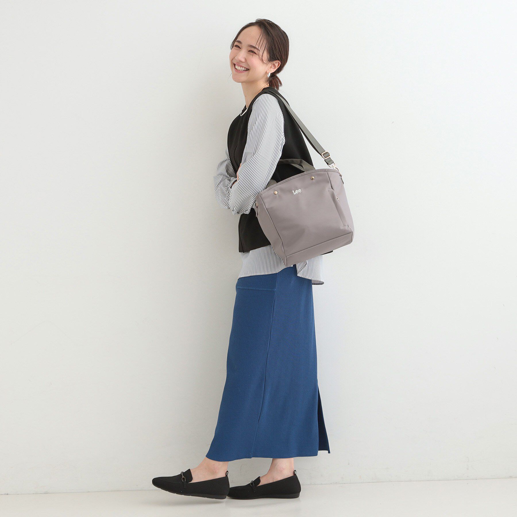 SHOO･LA･RUE「【Lee別注／撥水】6ポケットトートバッグ」|トートバッグ|