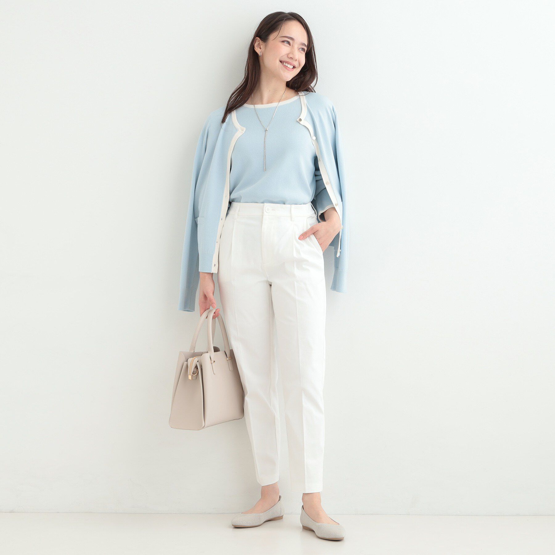 SHOO･LA･RUE「【洗濯機可/SS-LL/美脚シルエット】脚を真っ直ぐに見せてくれる スティックパンツ」|その他|