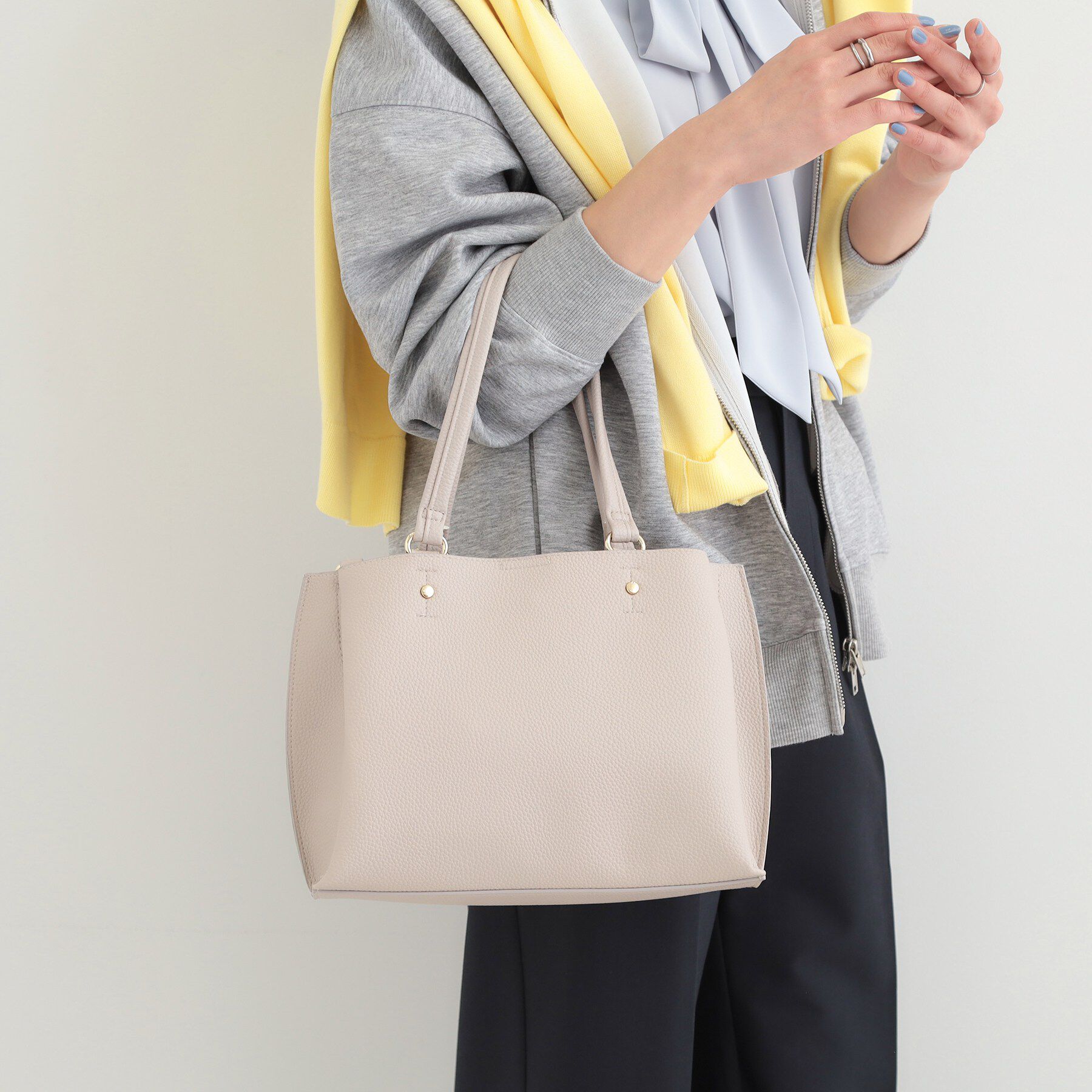 SHOO･LA･RUE「【軽量/2WAY】ふわっと軽いミニトートバッグ」|トートバッグ|