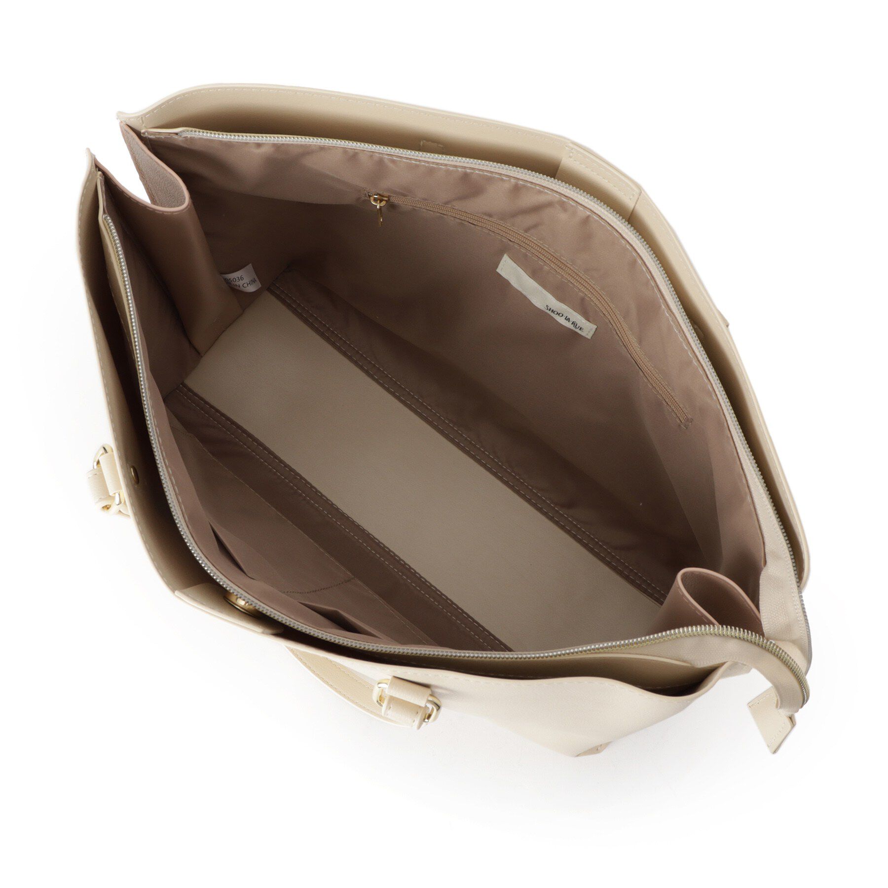 SHOO･LA･RUE「【A4】サイド配色トートバッグ」|トートバッグ|