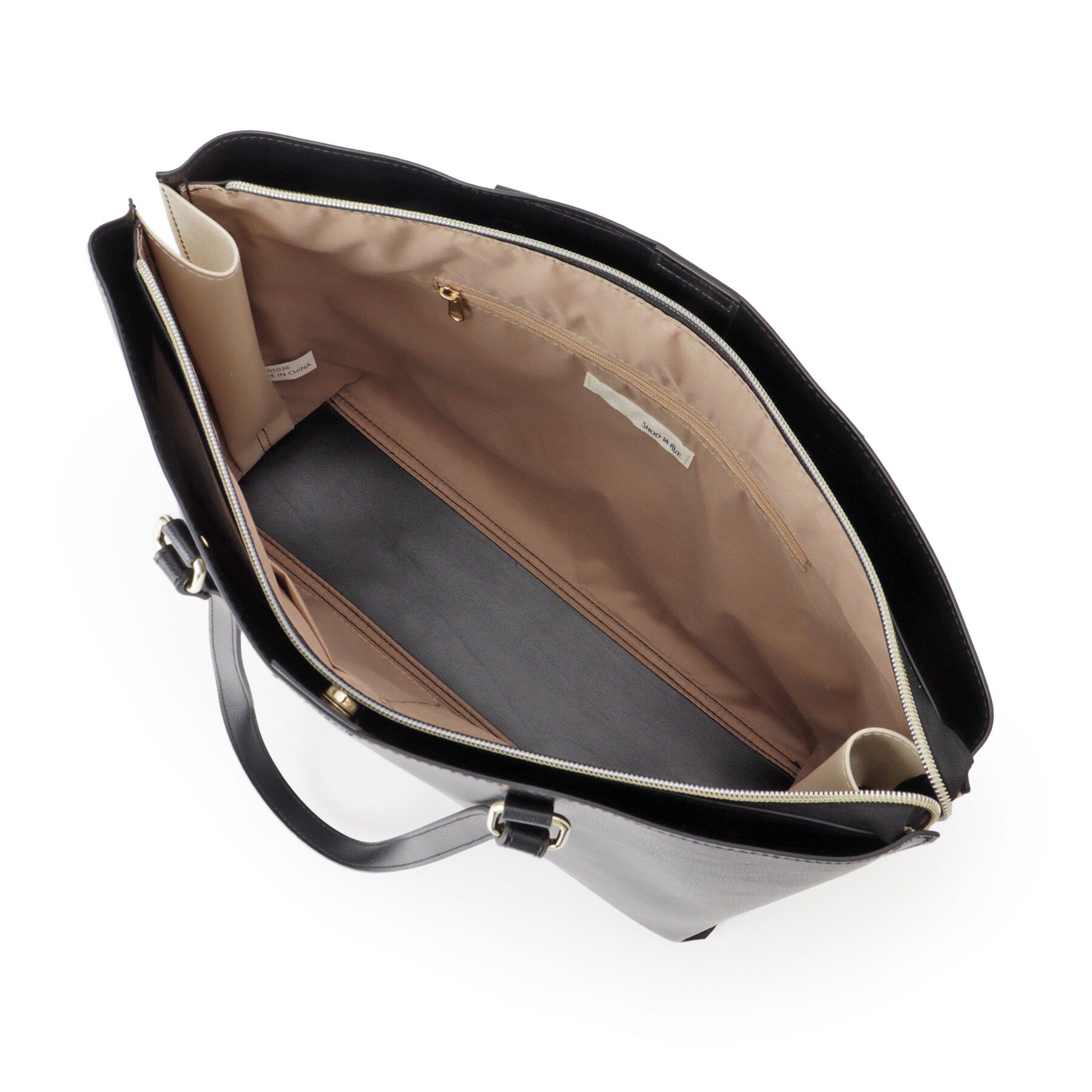 SHOO･LA･RUE「【A4】サイド配色トートバッグ」|トートバッグ|