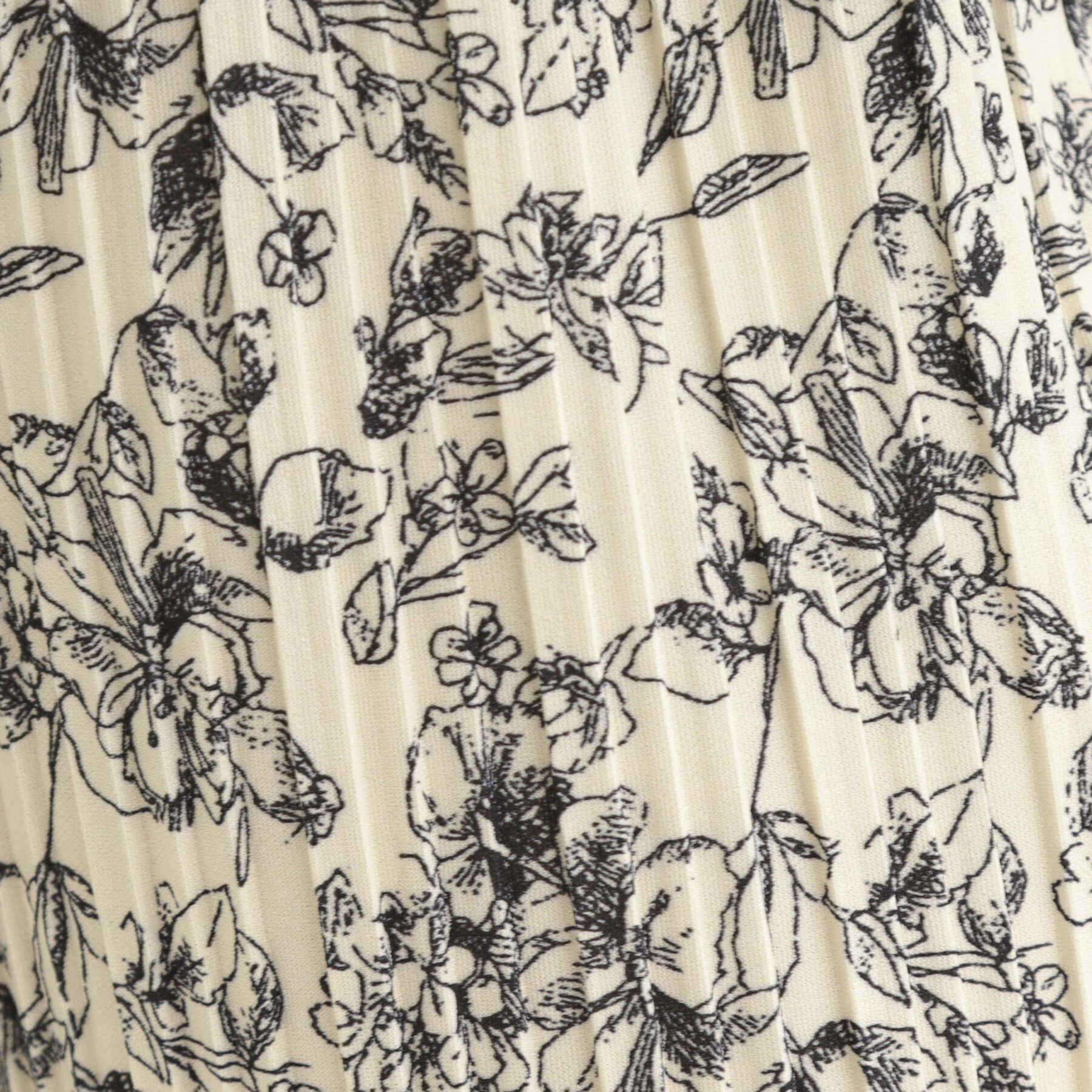 SHOO･LA･RUE「【S-LL/柄が選べる】ウエストゴムでらくちん 上品な光沢感　大人プリーツイージーパンツ」|その他|