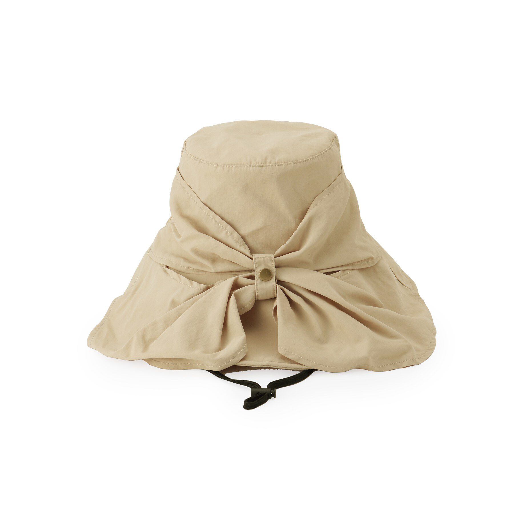 SHOO･LA･RUE「【UV/吸水速乾】うしろリボンシェード付きハット」|ハット|