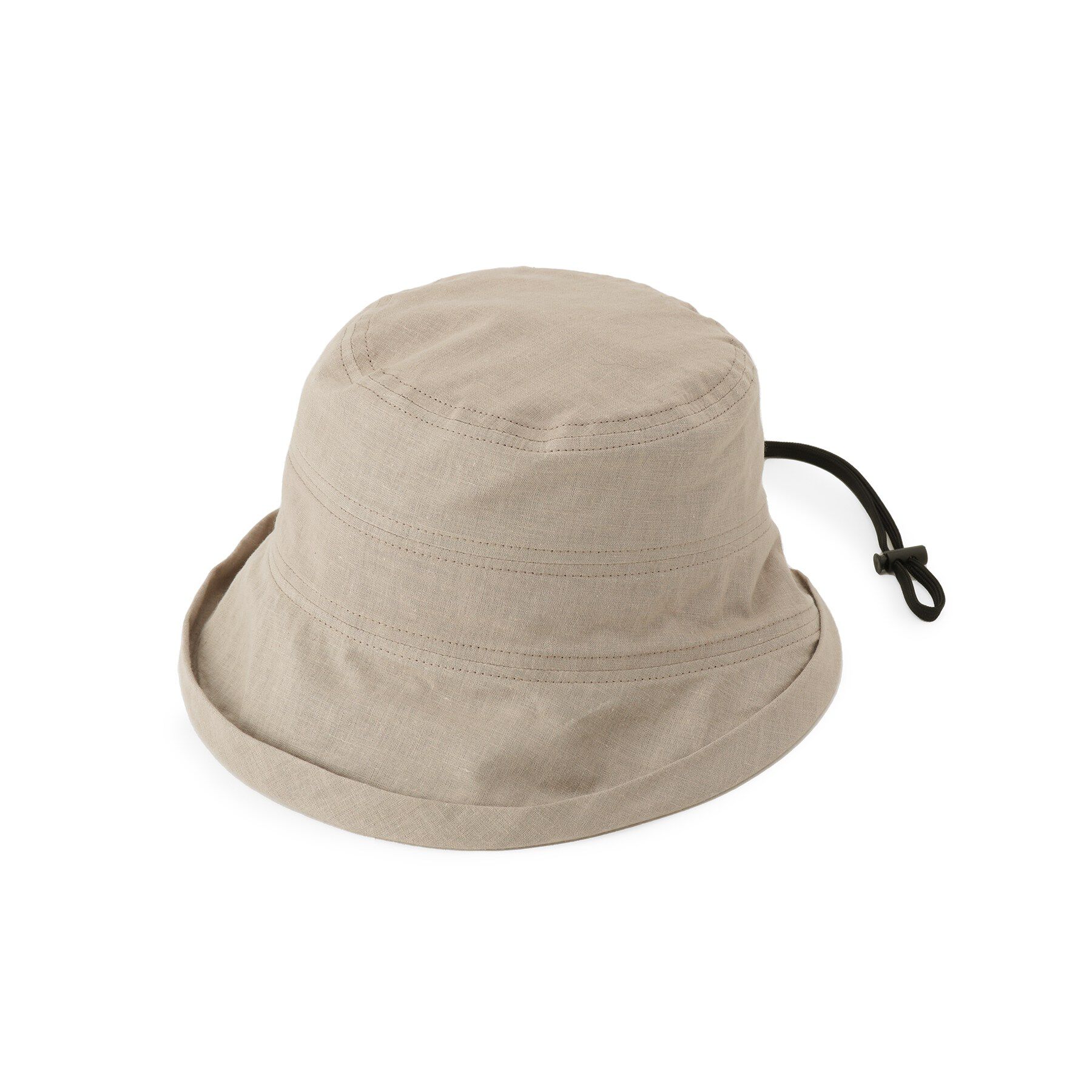 SHOO･LA･RUE「【UV/吸水速乾】つば先UPハット」|ハット|グレージュ(050)