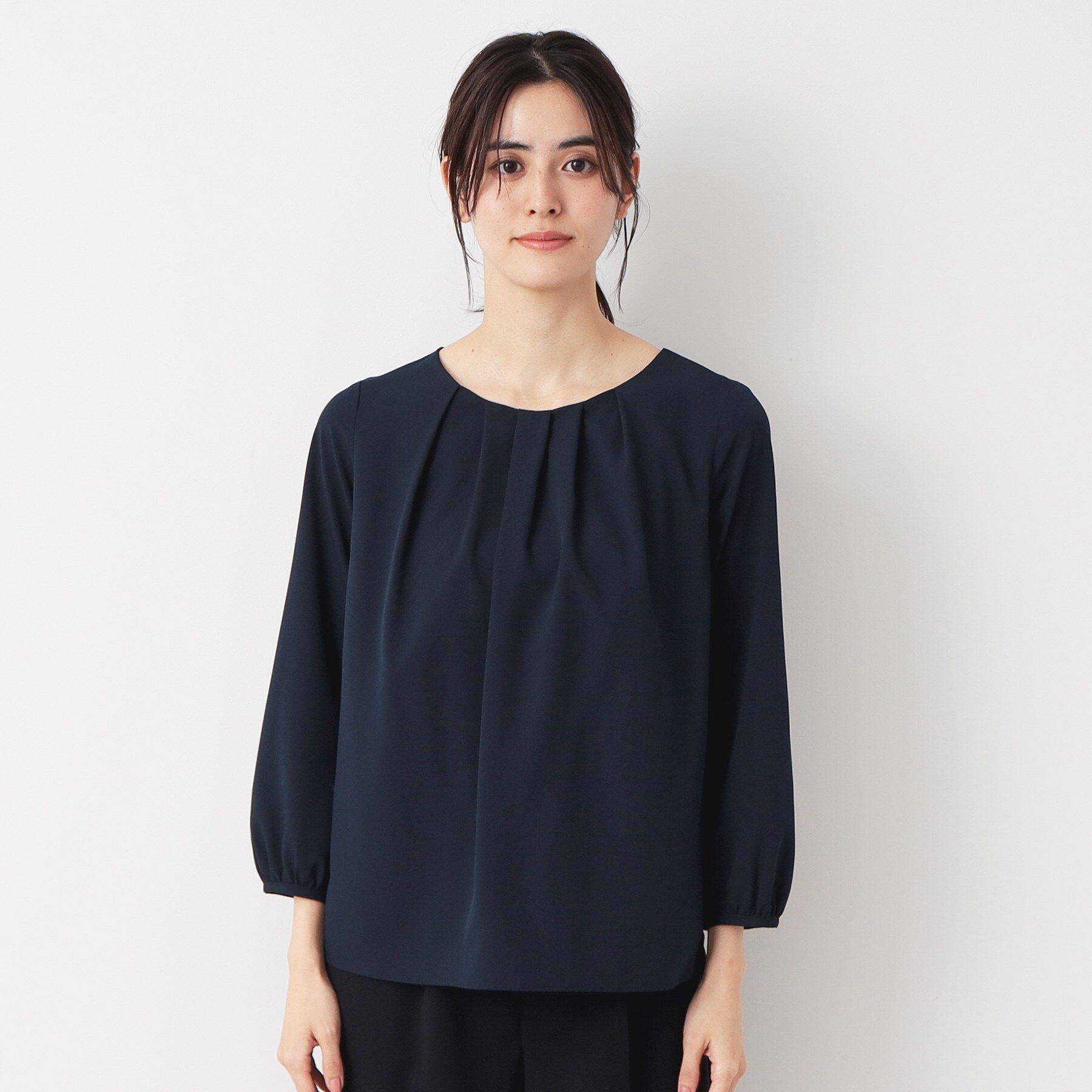 Dessin「【入卒/セレモニー/洗える】ジョーゼットブラウス」|シャツ・ブラウス|