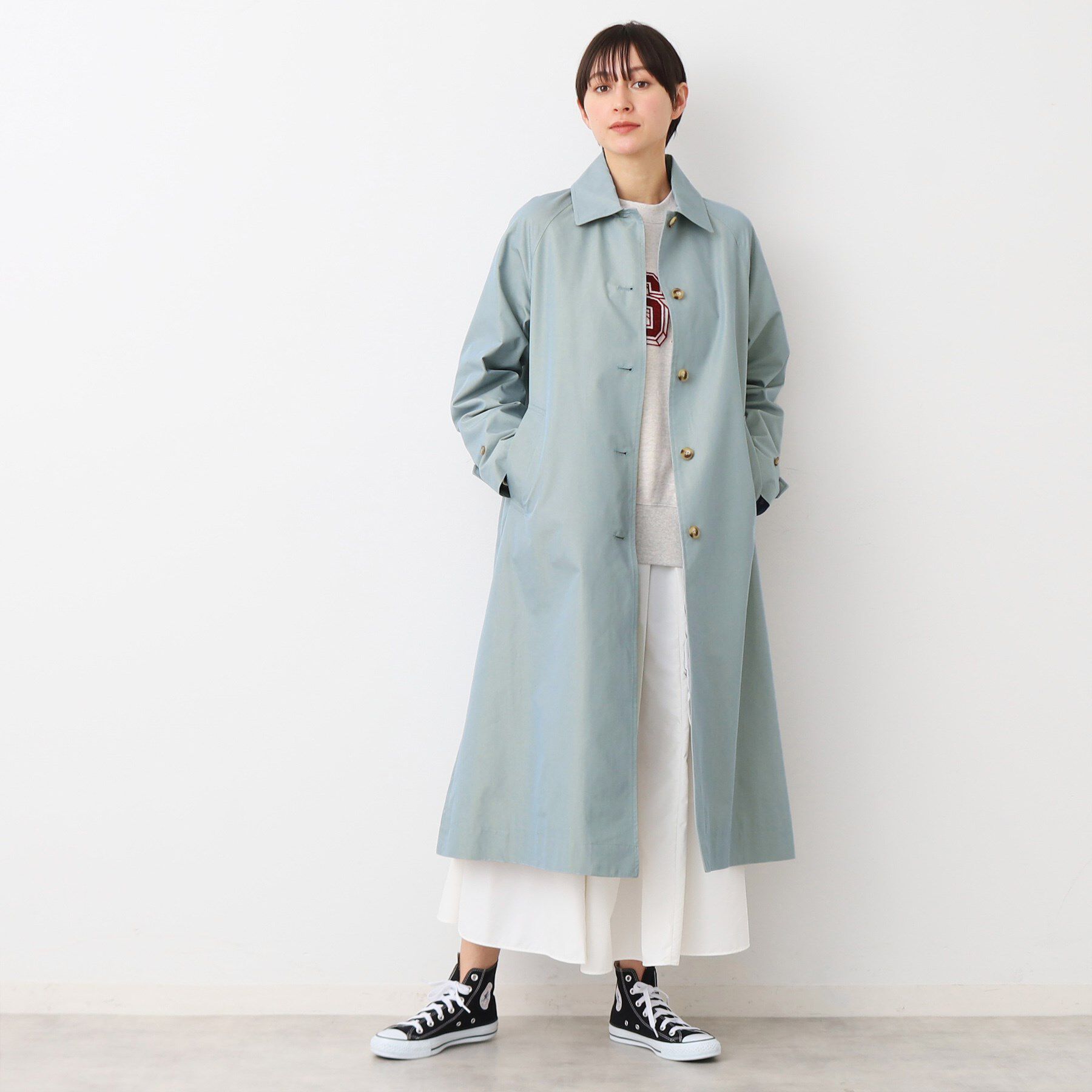 Dessin「【洗える】ステンカラーコート（S～L）」|ステンカラーコート|