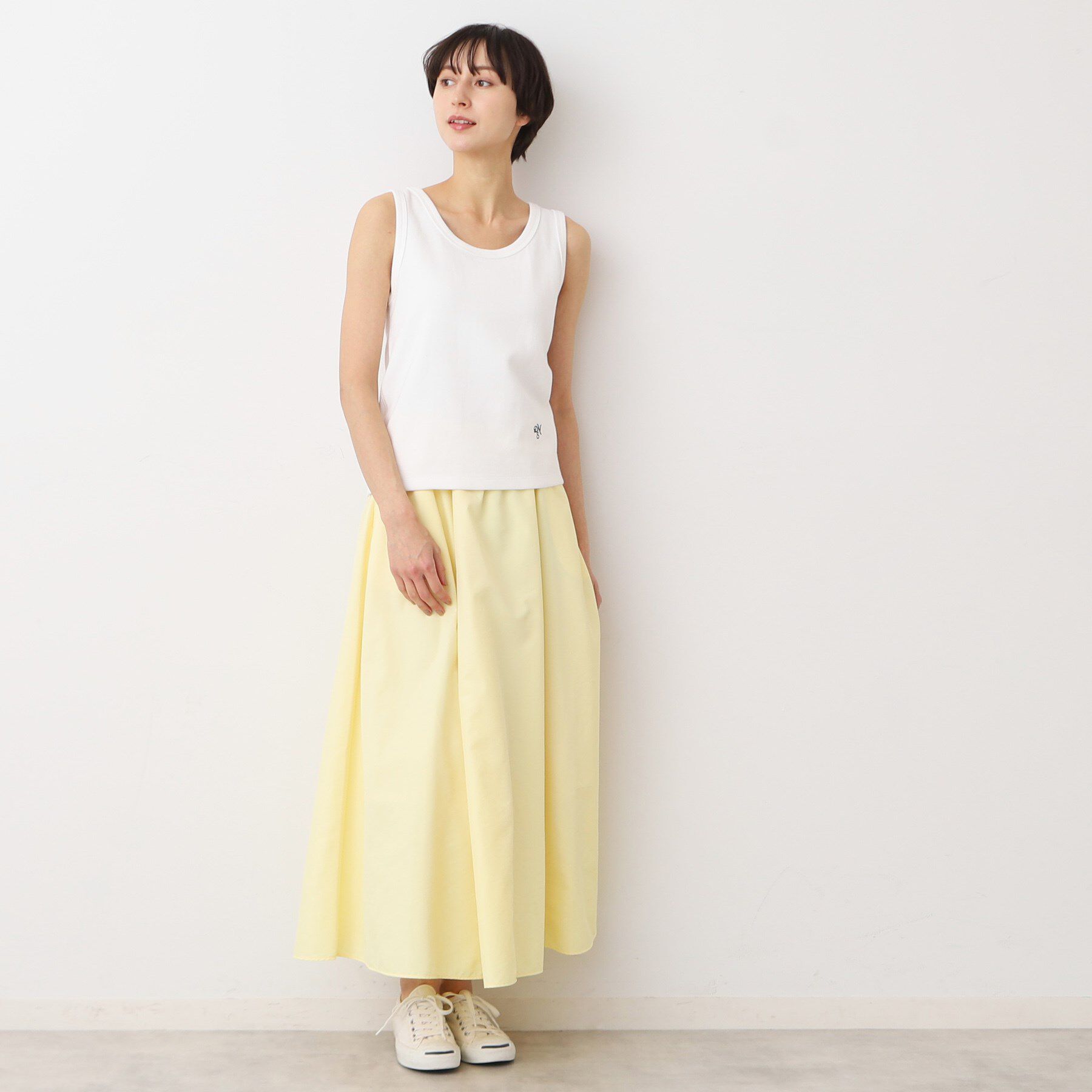 Dessin「【洗える】リブタンクトップ（S～L）」|キャミソール|