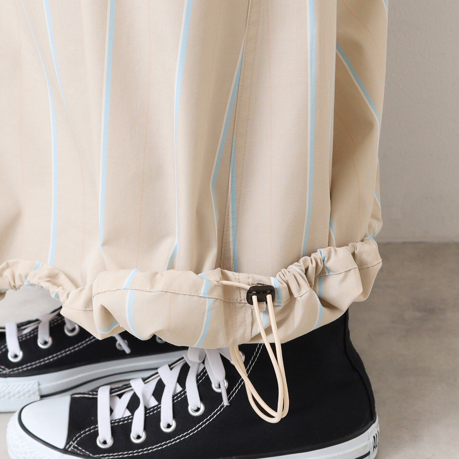 Dessin「【洗える・ウエストゴム】スピンドル付ストライプスカート（S～L）」|スカート|