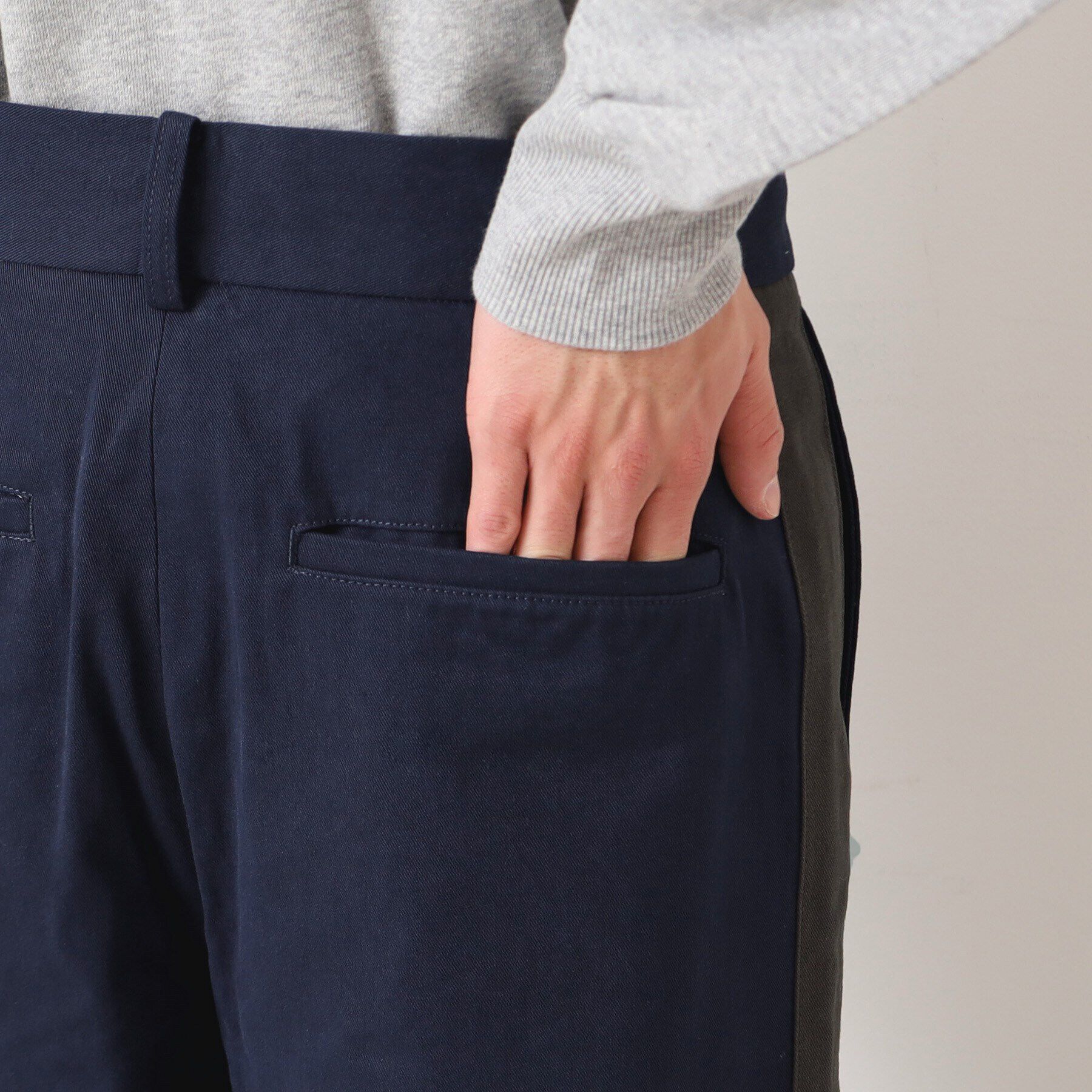 Dessin「【洗える】サイドライン入り切替ワイドパンツ」|その他|