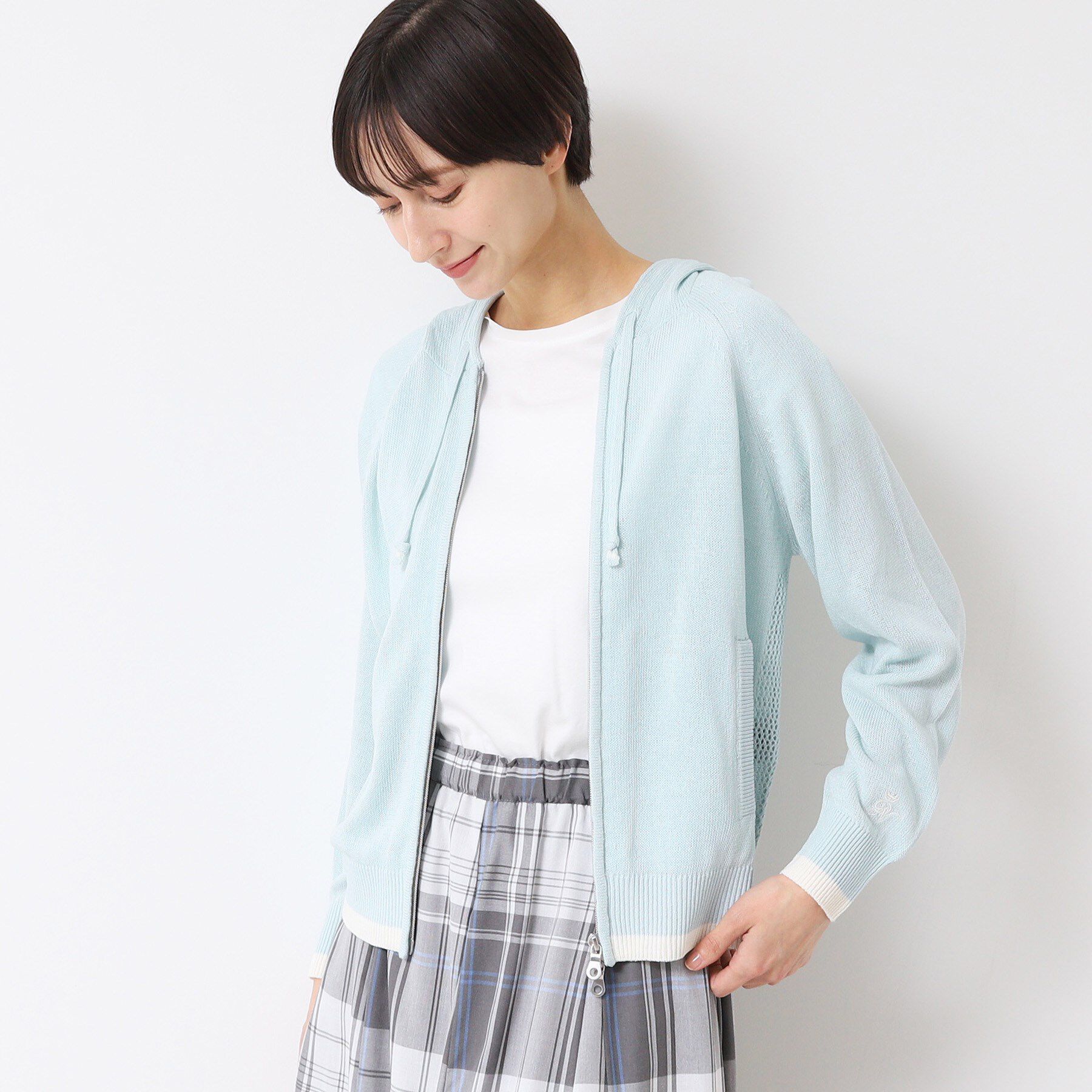 Dessin「【洗える】フーデッドカーディガン（S～L）」|カーディガン|