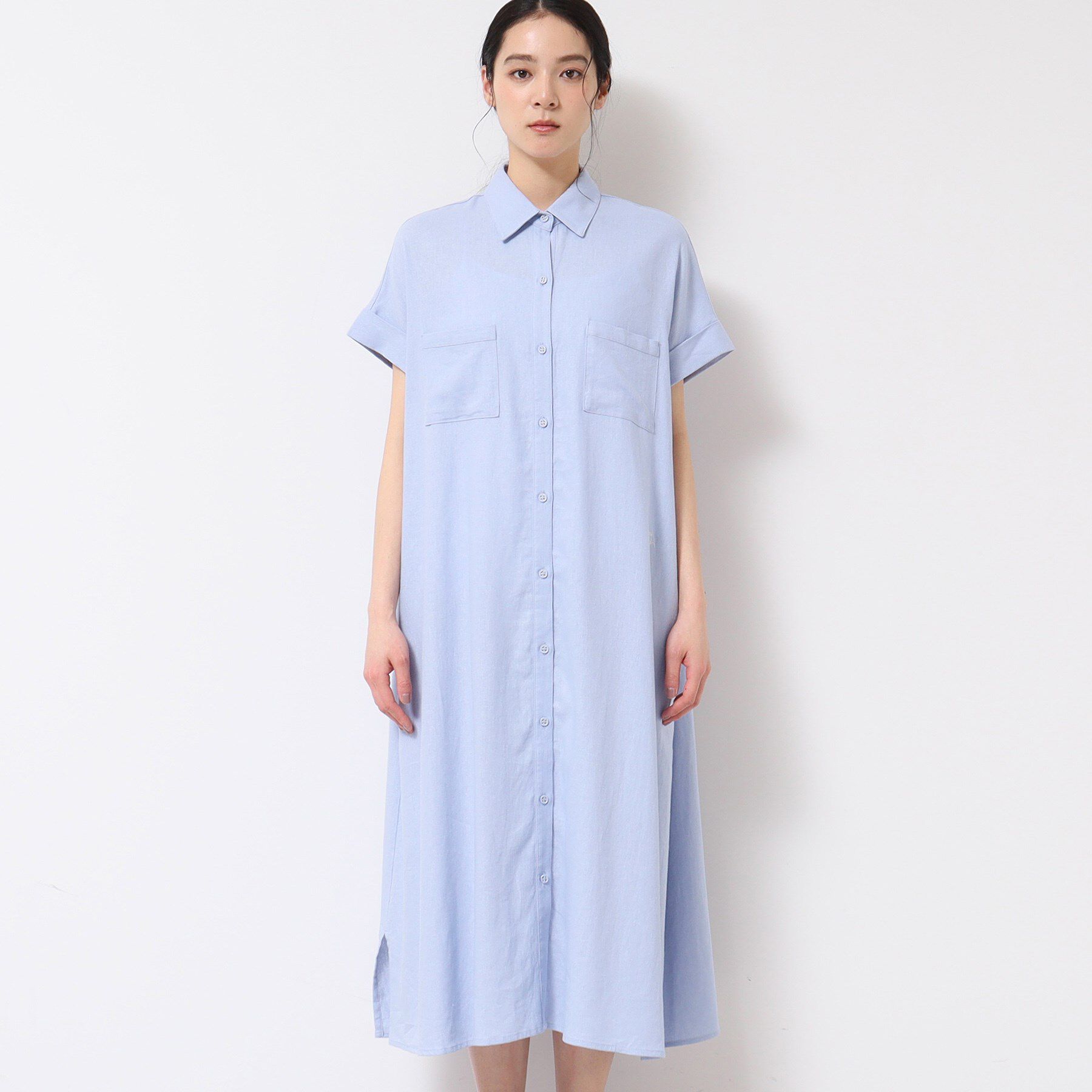Dessin「【洗える】シャツワンピース（S～L）」|ワンピース|