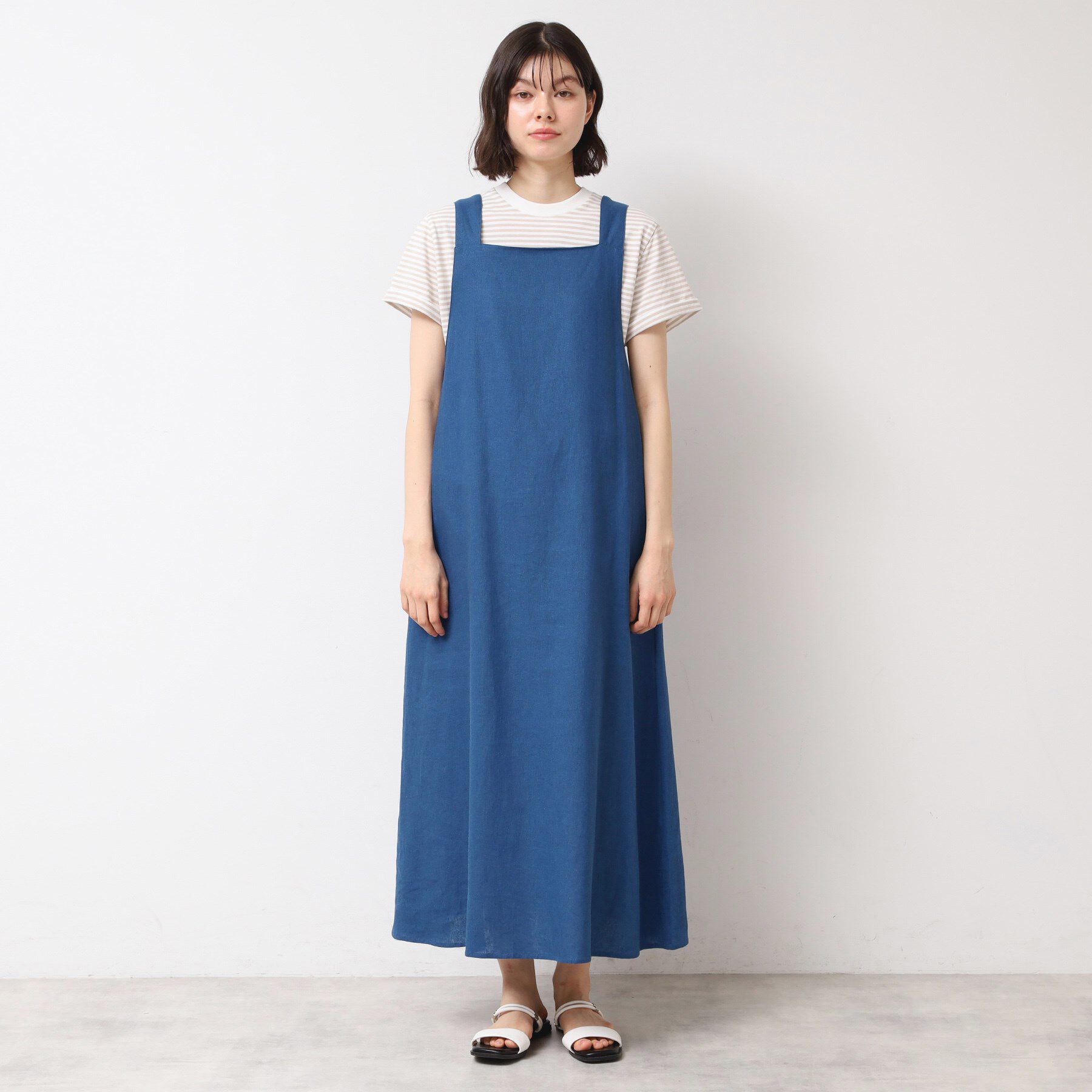 Dessin「【洗える】テントラインジャンパースカート」|ワンピース|