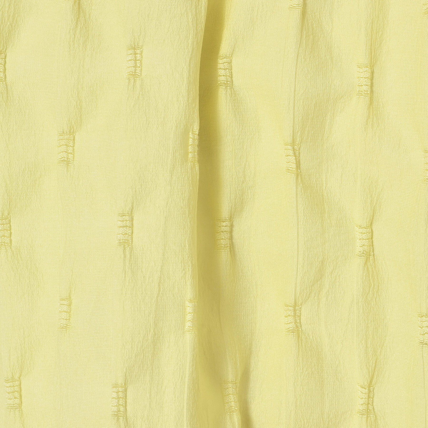 Dessin「【洗える／五分袖】バルーンスリーブジャガードブラウス」|シャツ・ブラウス|