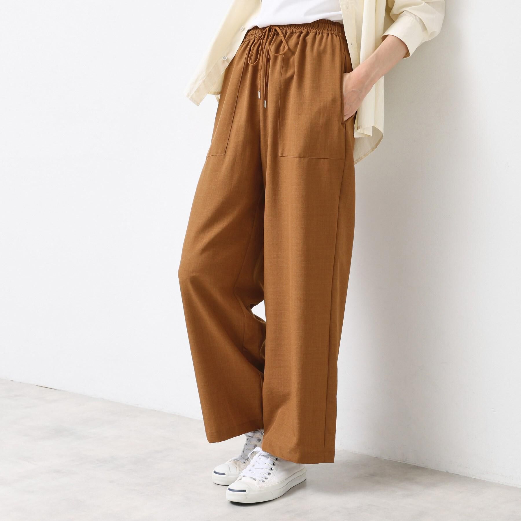 Dessin「【ウエストゴム・洗える】アウトポケットワイドパンツ（XS～L）」|その他|