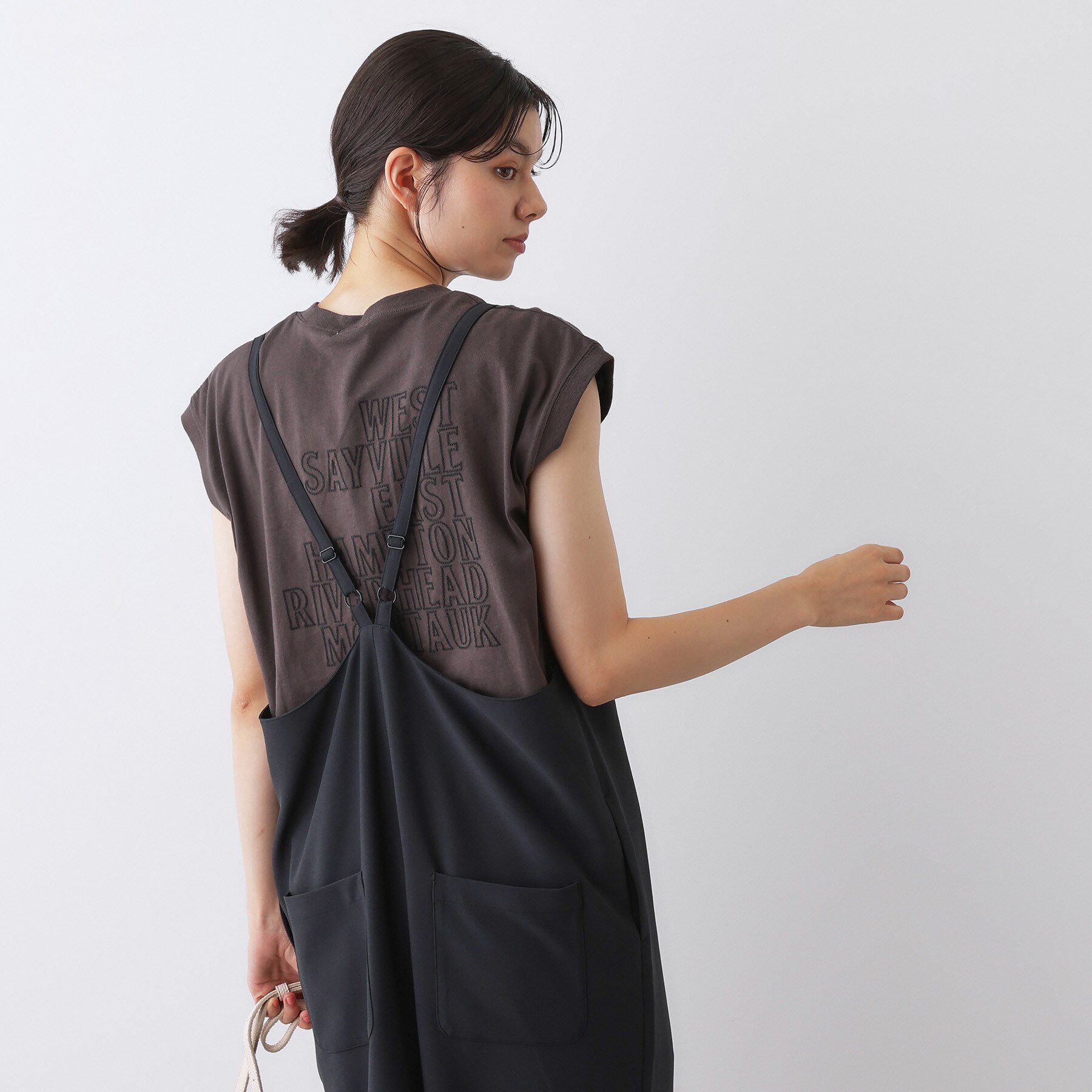 Dessin「【洗える】ストレッチオールインワン」|オールインワン|