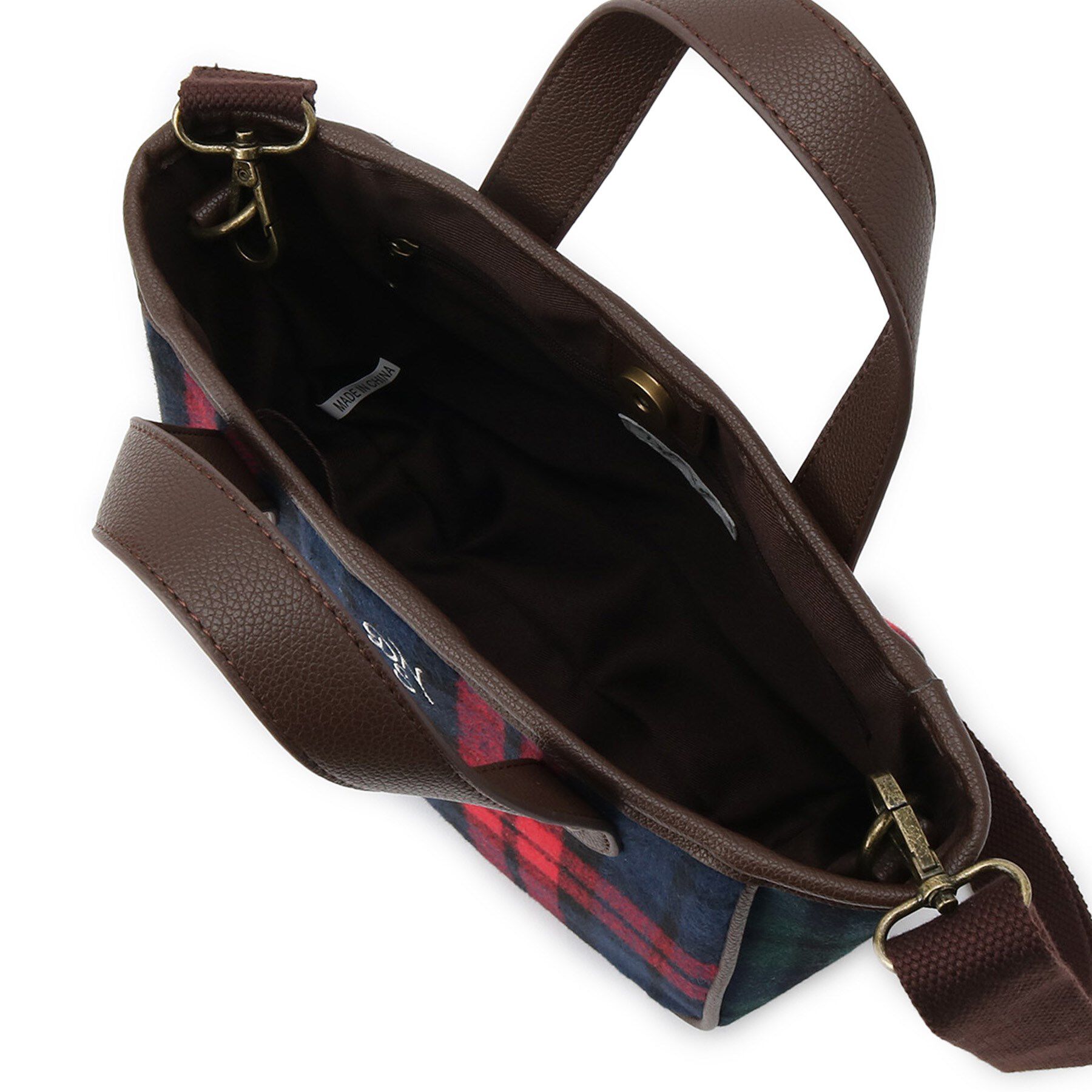 Dessin「【2WAY・軽量】チェックトート」|トートバッグ|