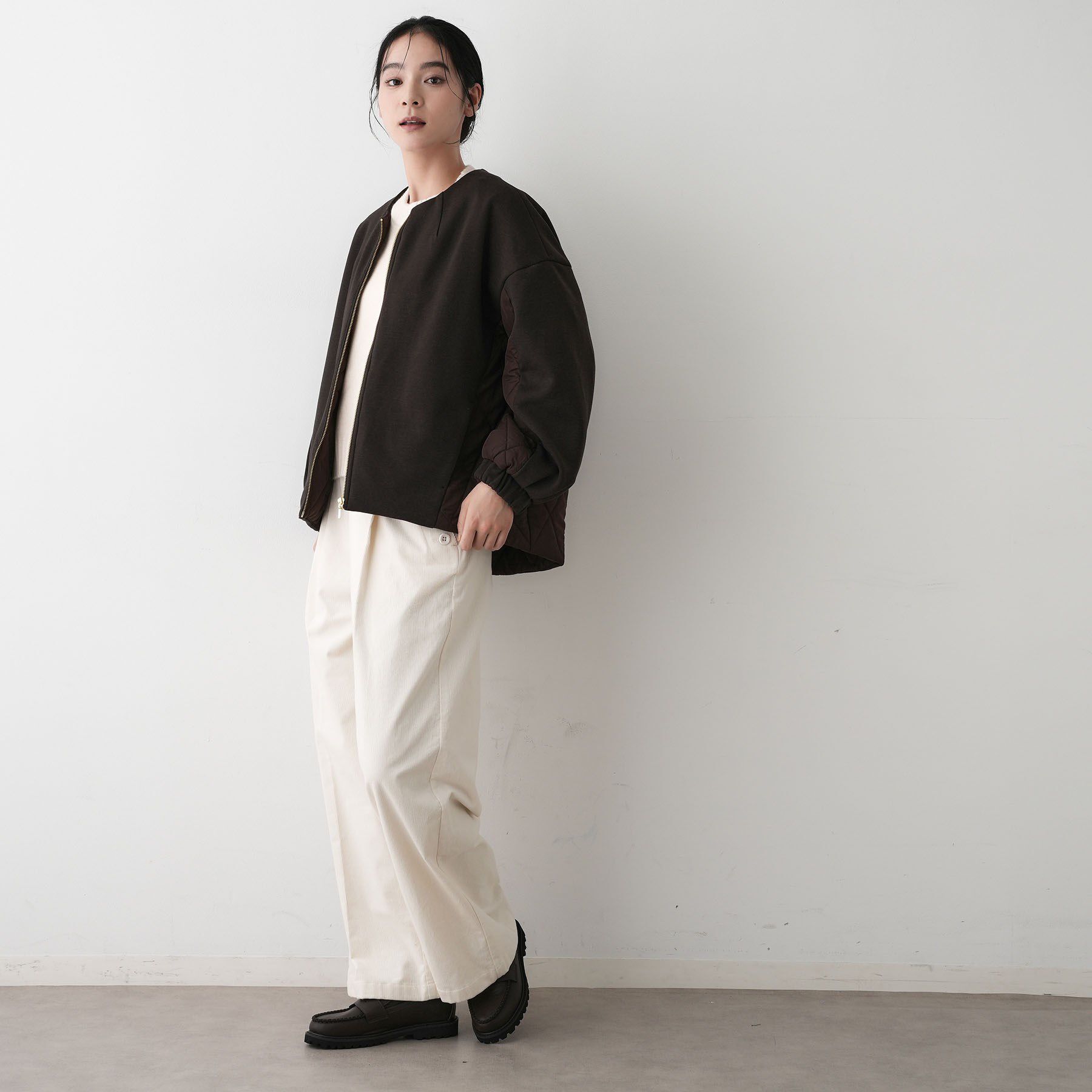 Dessin「ダンボールジップブルゾン」|ブルゾン・スタジャン|