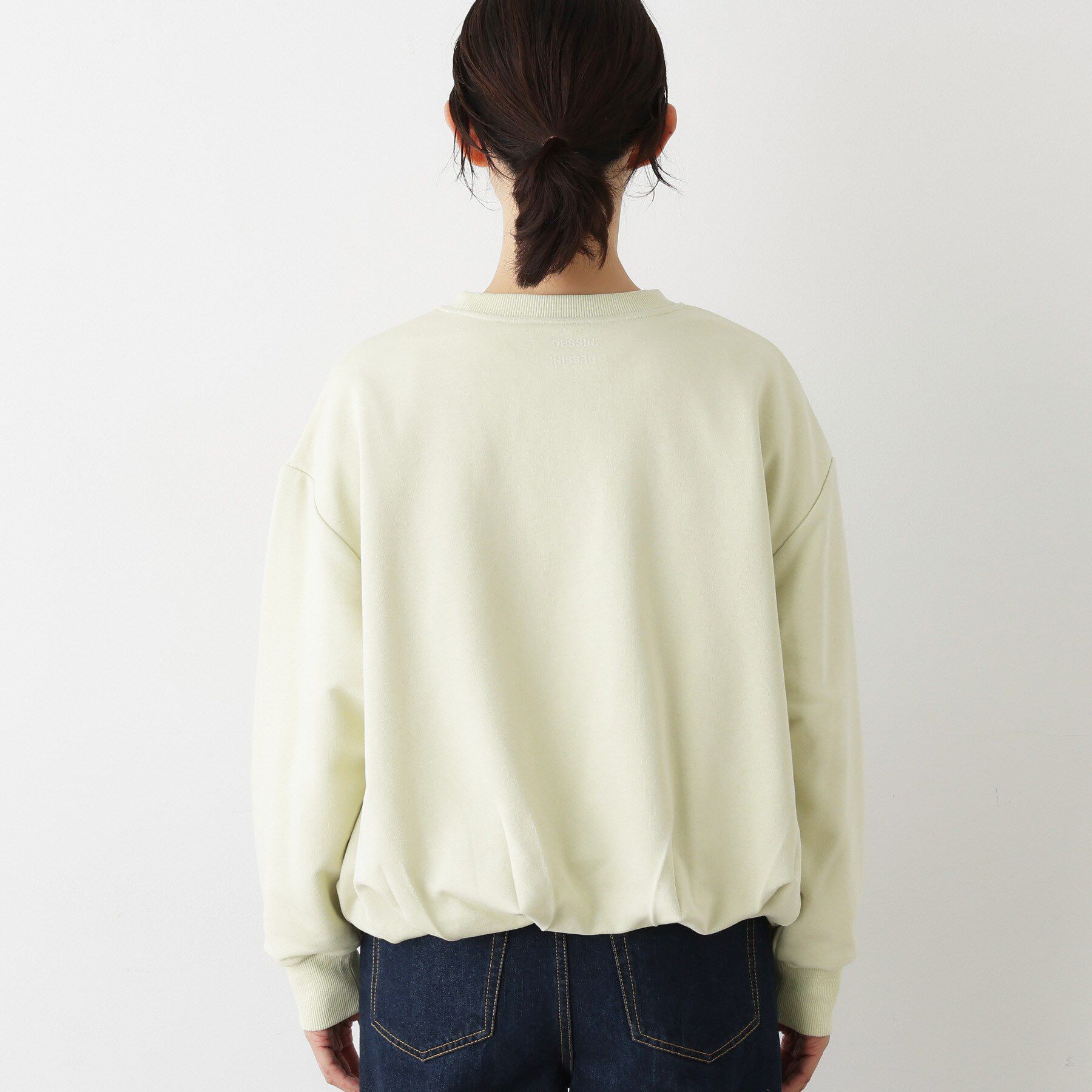 Dessin「【洗える】バルーンシルエットミニ裏毛プルオーバー」|Tシャツ・カットソー|