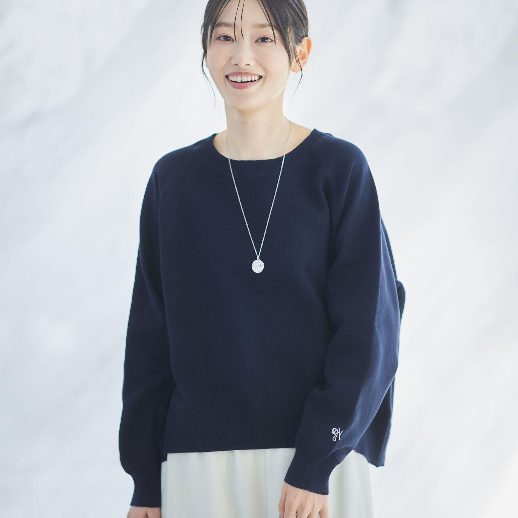 Dessin「【洗える】スウェットライクニット」|ニット・セーター|