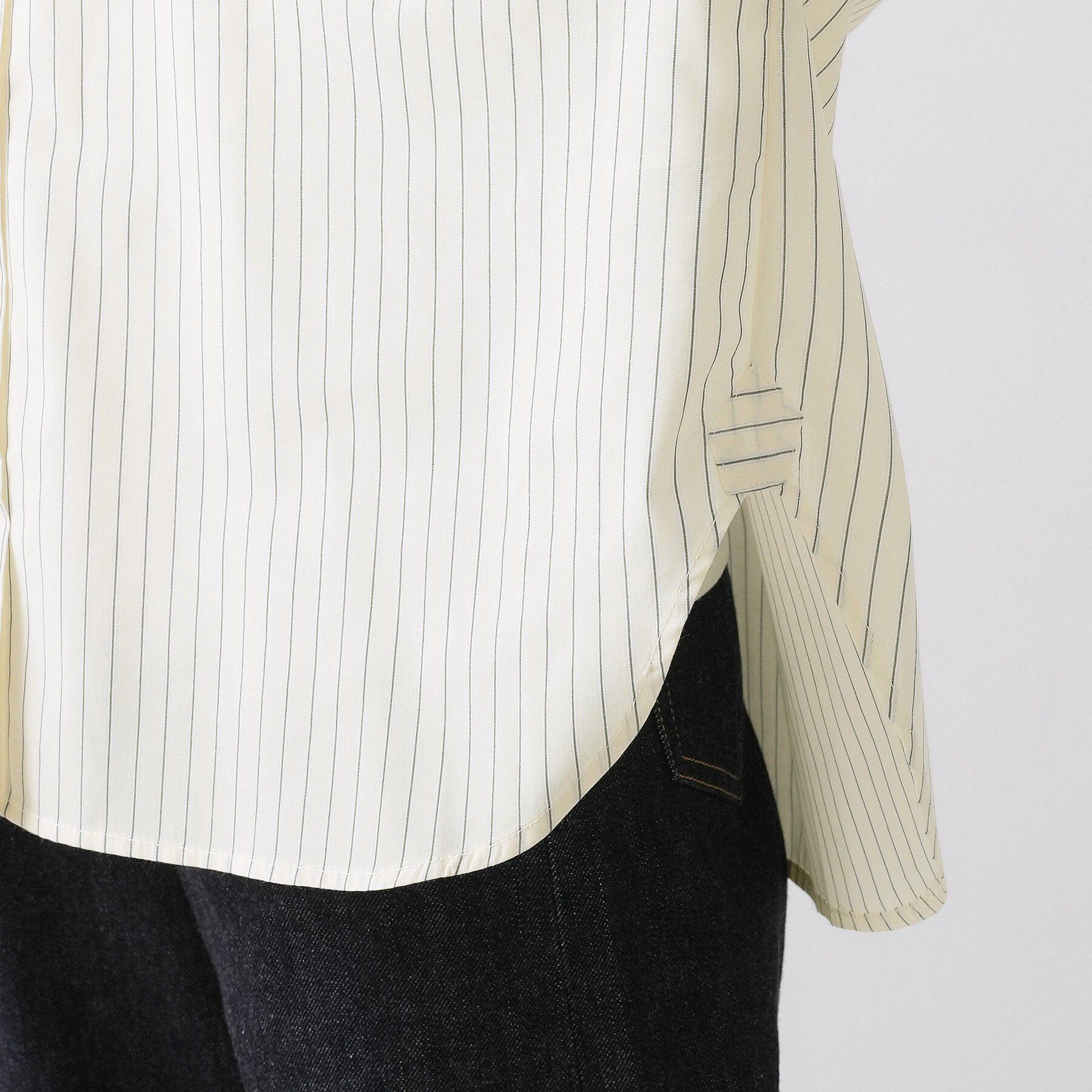 Dessin「【洗える】バックボタンオーバーシャツ」|シャツ・ブラウス|