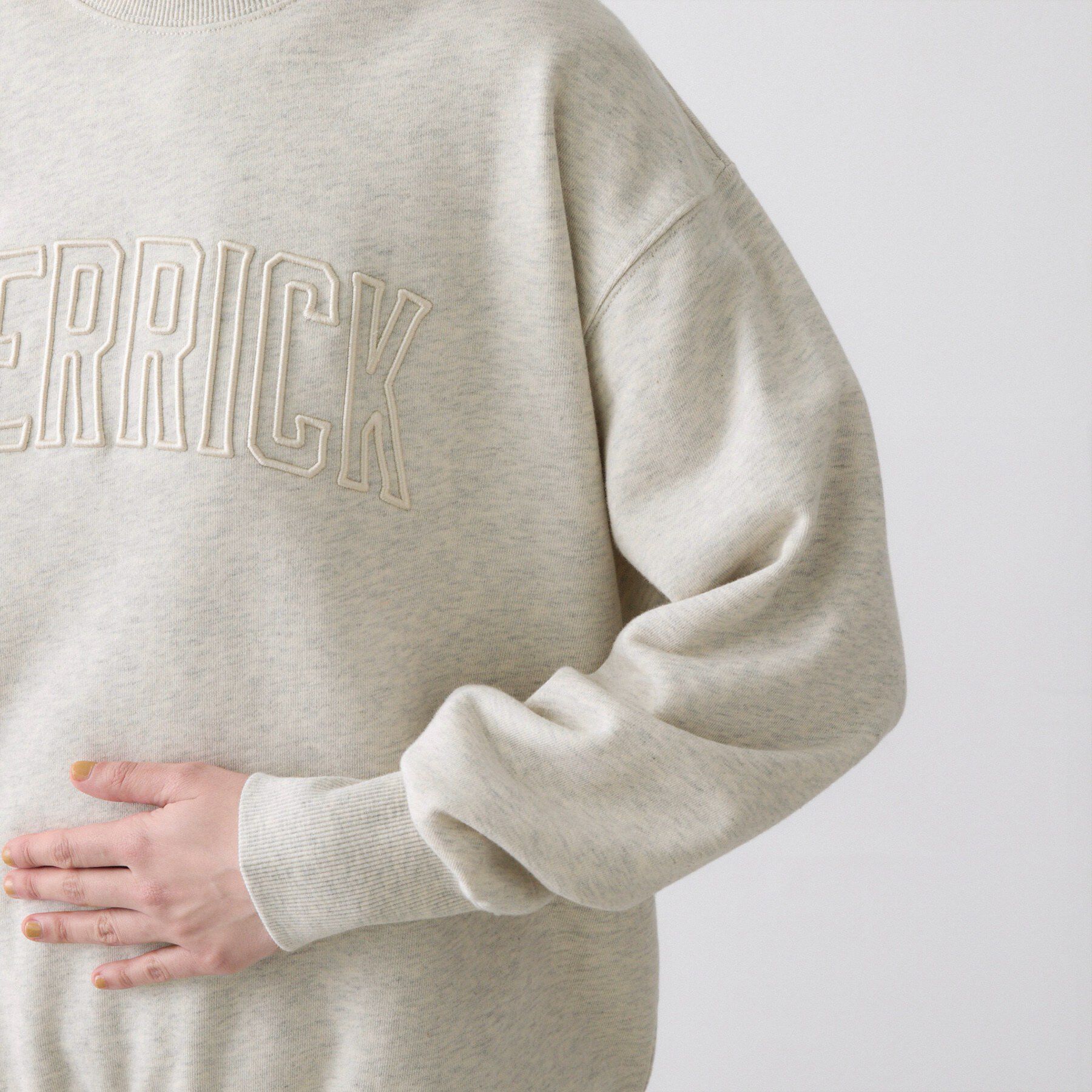 Dessin「【ユニセックス/セットアップ可】オーガニック裏毛ロゴスウェット」|パーカー|